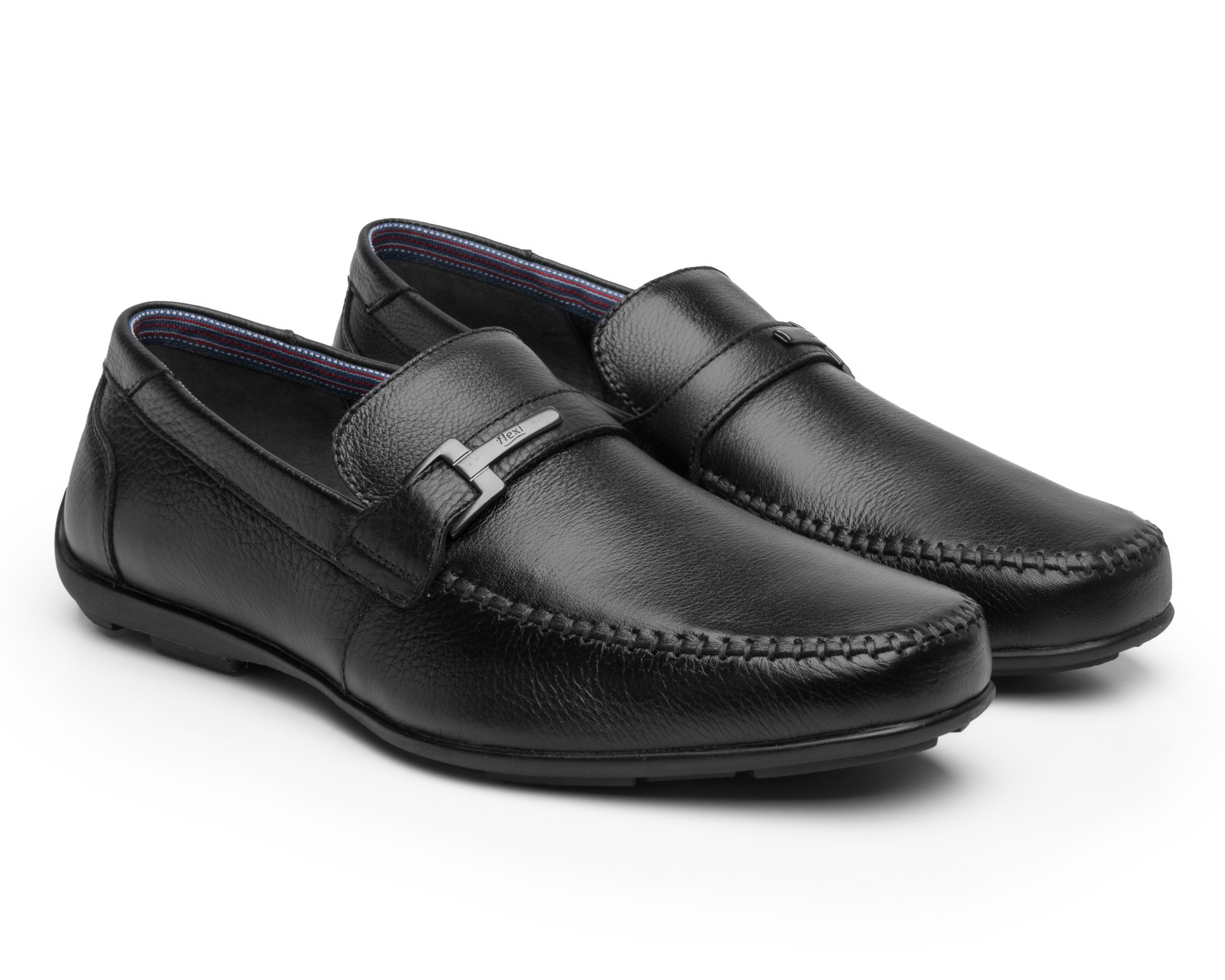 Foto 1 | Mocasines Flexi de Piel para Hombre