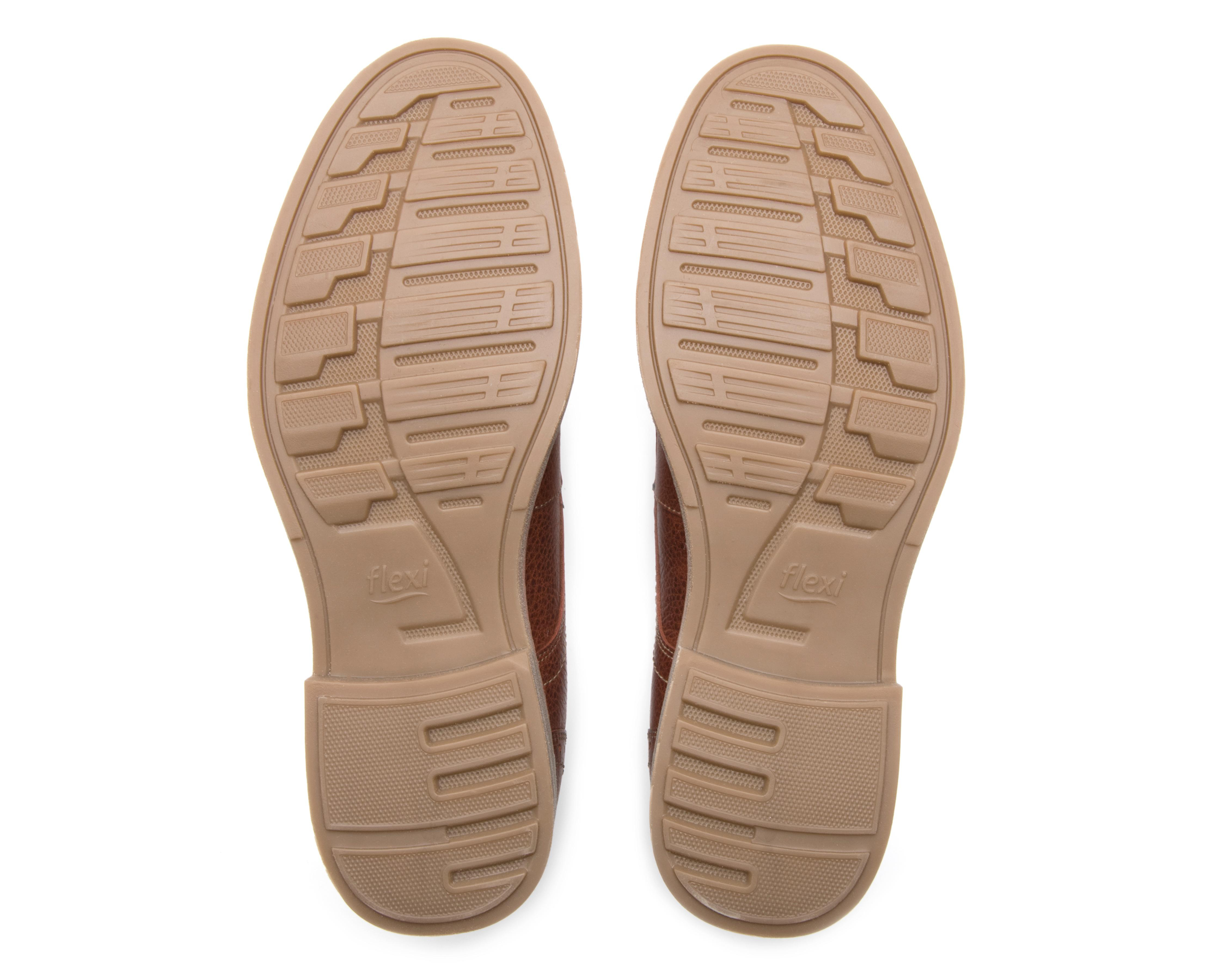 Foto 3 pulgar | Zapatos Casuales Flexi de Piel para Hombre
