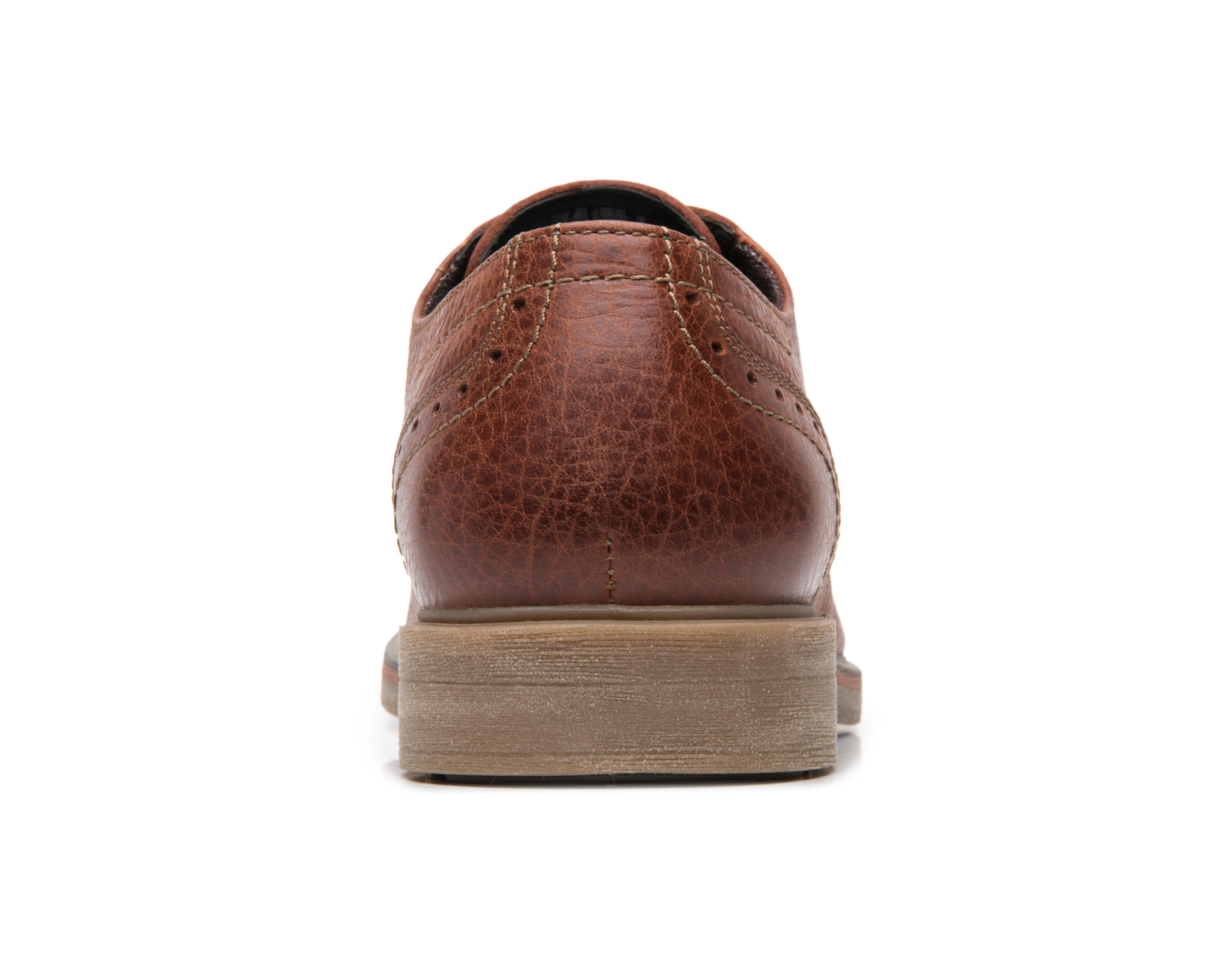 Foto 7 pulgar | Zapatos Casuales Flexi de Piel para Hombre