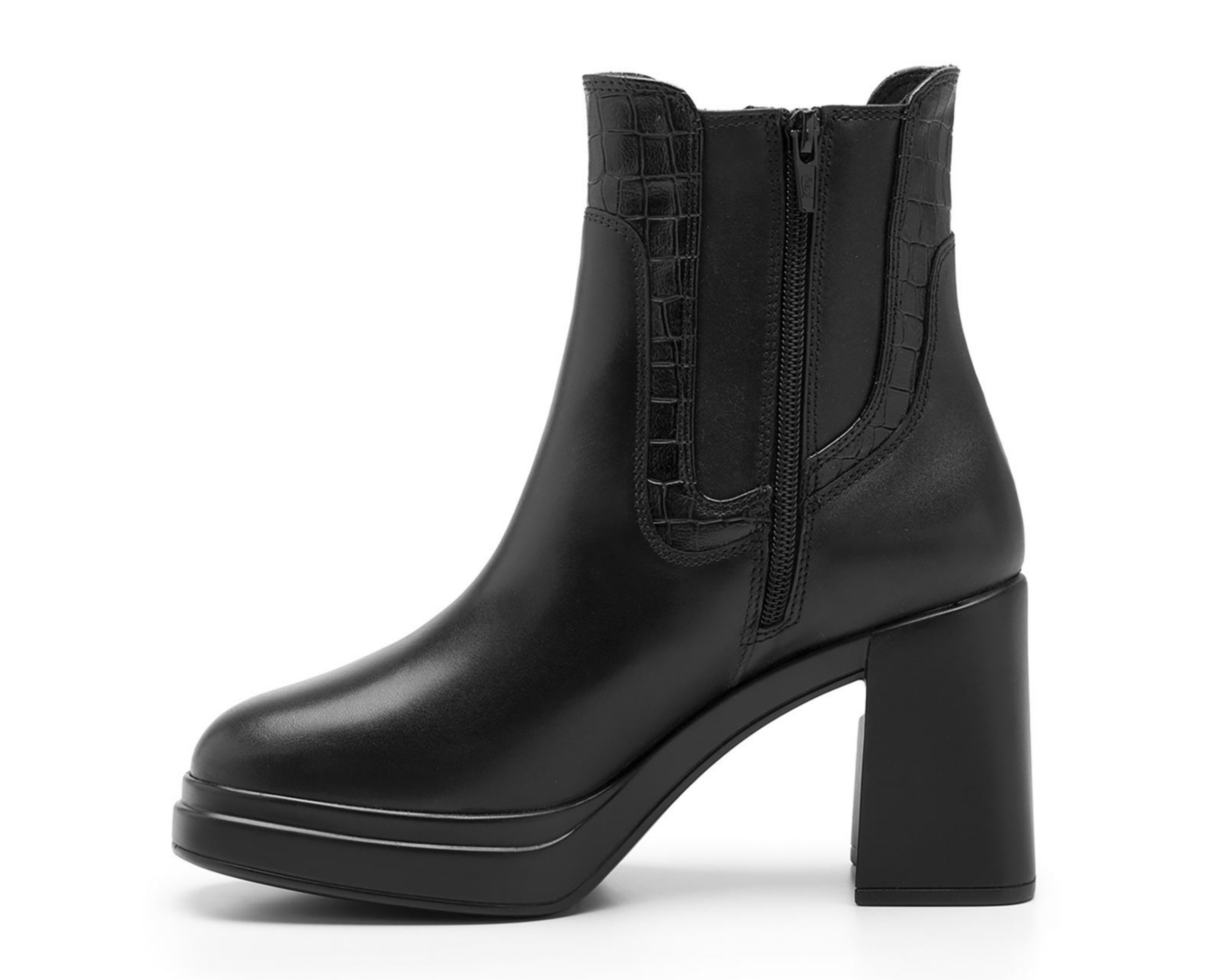 Foto 4 | Botas Confort Flexi de Piel para Mujer