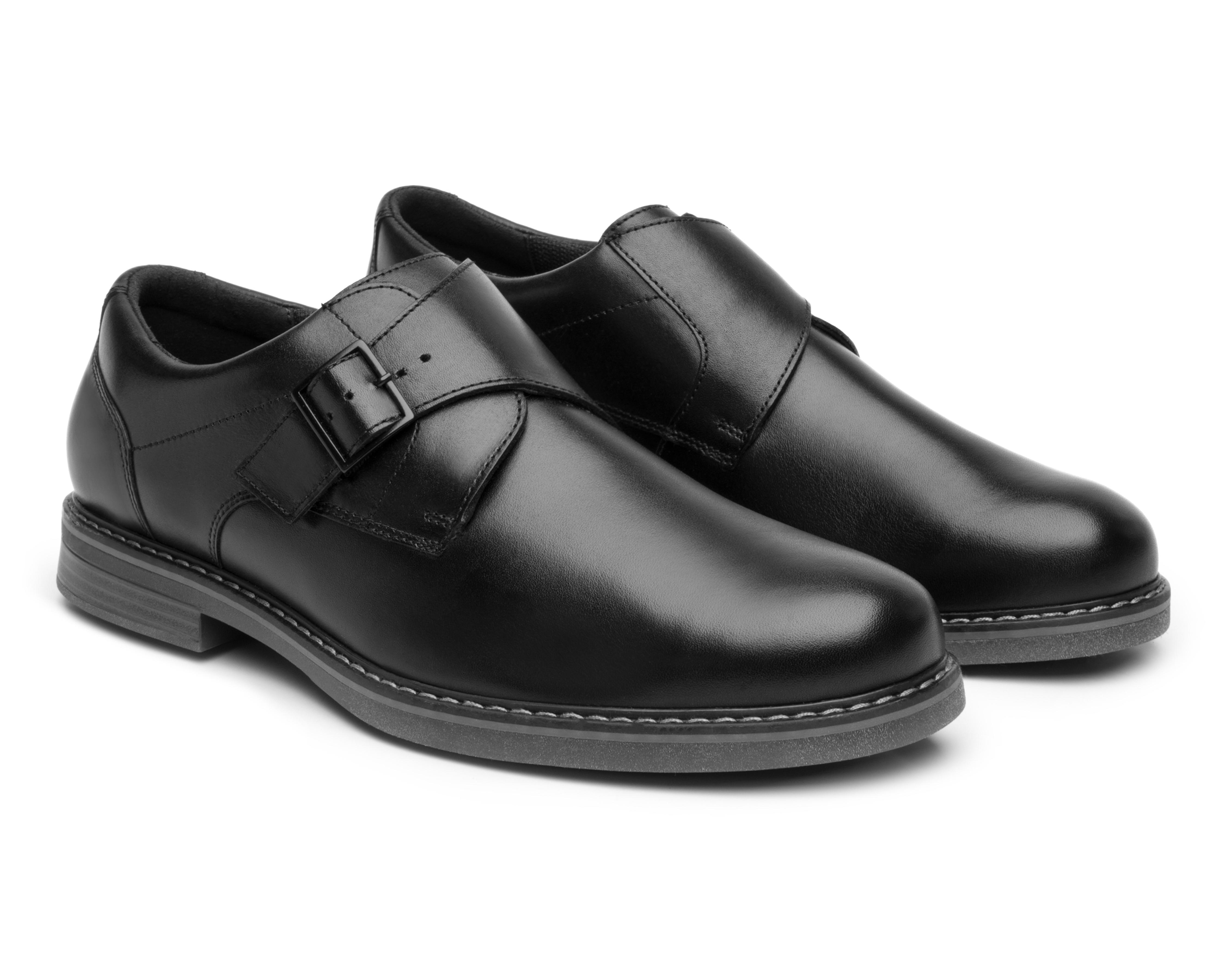 Foto 2 pulgar | Zapatos Casuales Flexi de Piel para Hombre