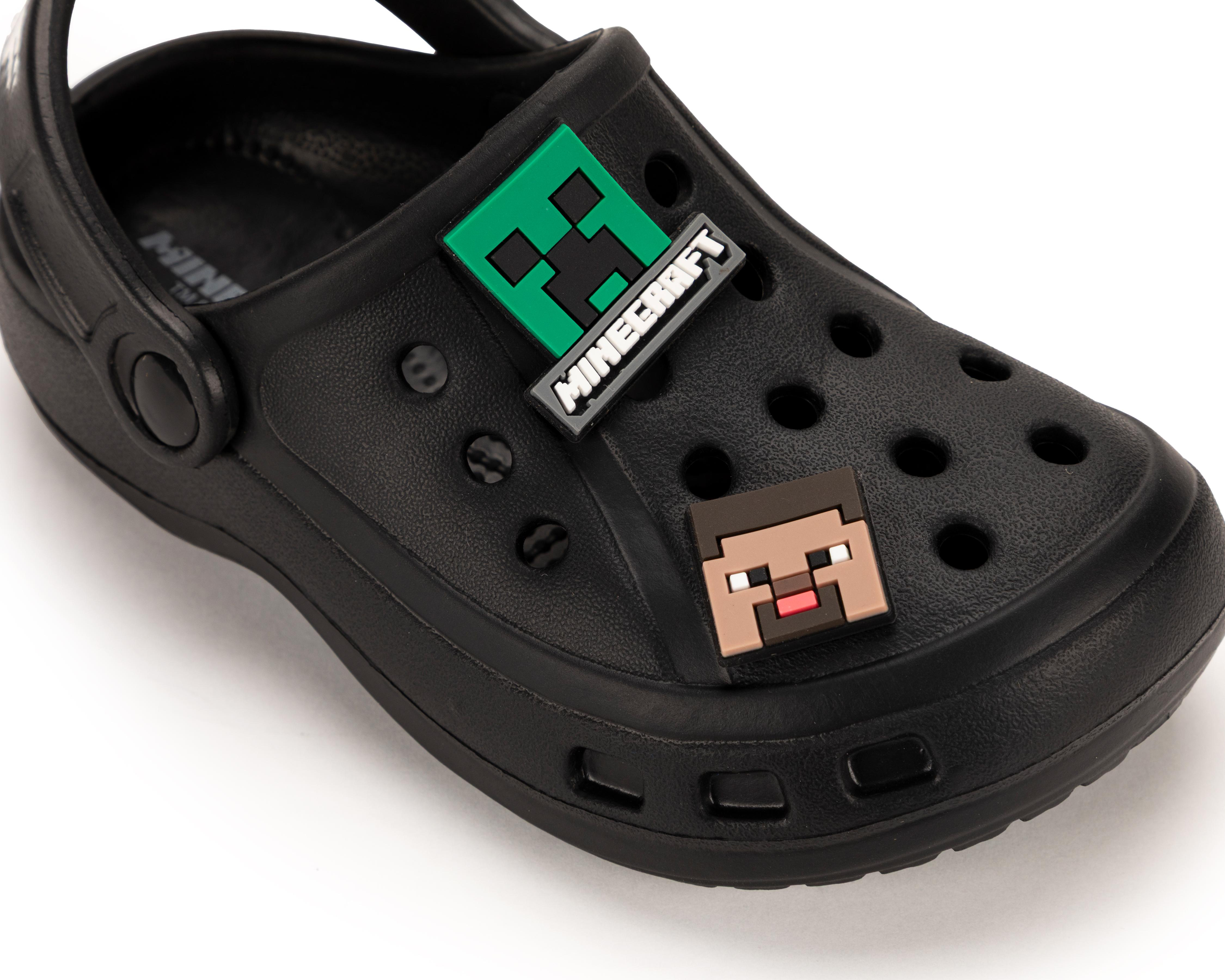 Foto 7 pulgar | Sandalias Minecraft para Niño