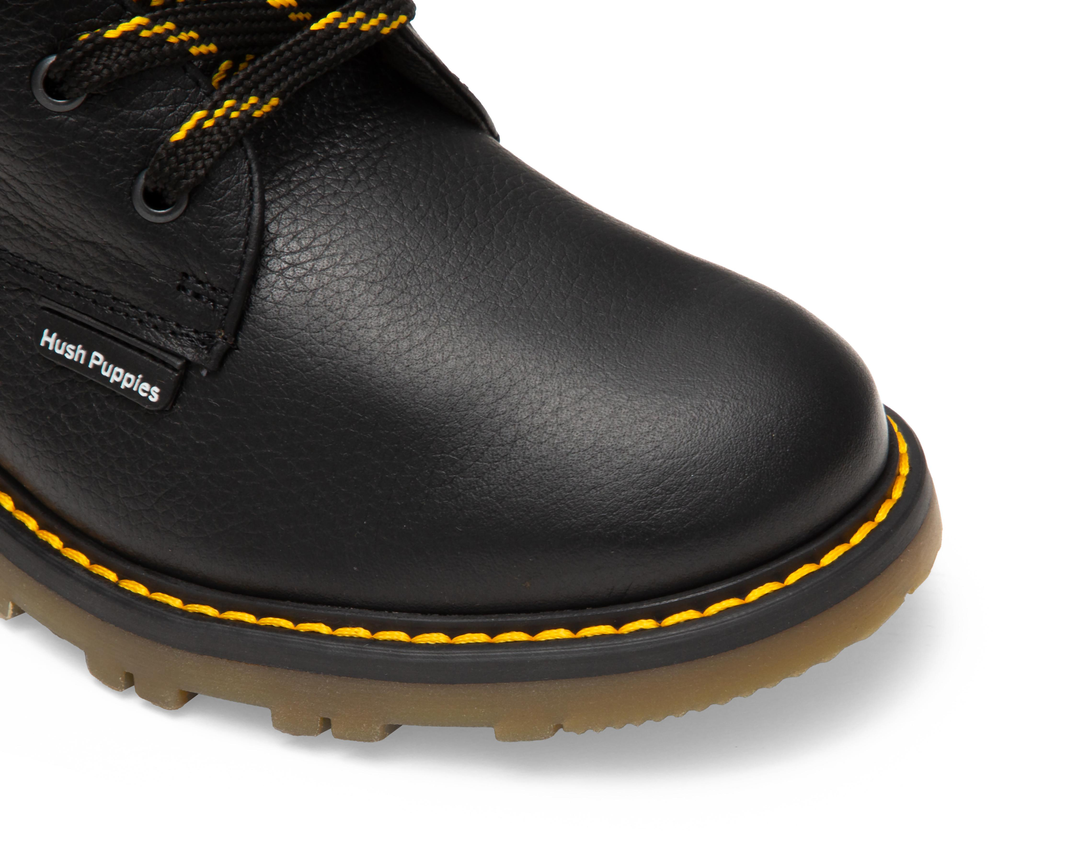 Foto 7 pulgar | Zapatos Casuales Hush Puppies de Piel para Niño
