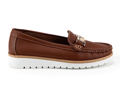 Foto 2 | Mocasines York Team Polo Club de Piel para Mujer