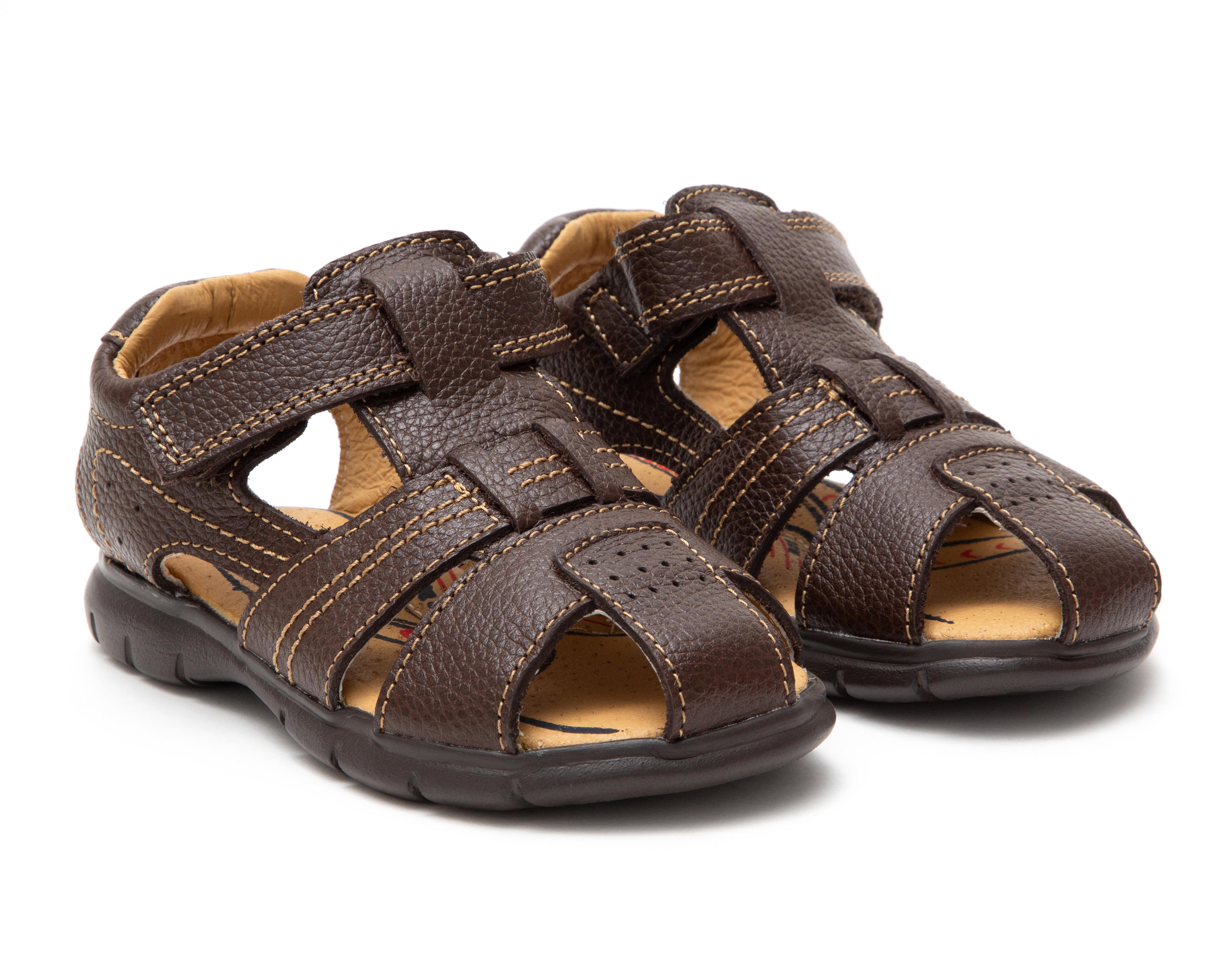 Sandalias Cachorros de Piel para Niño