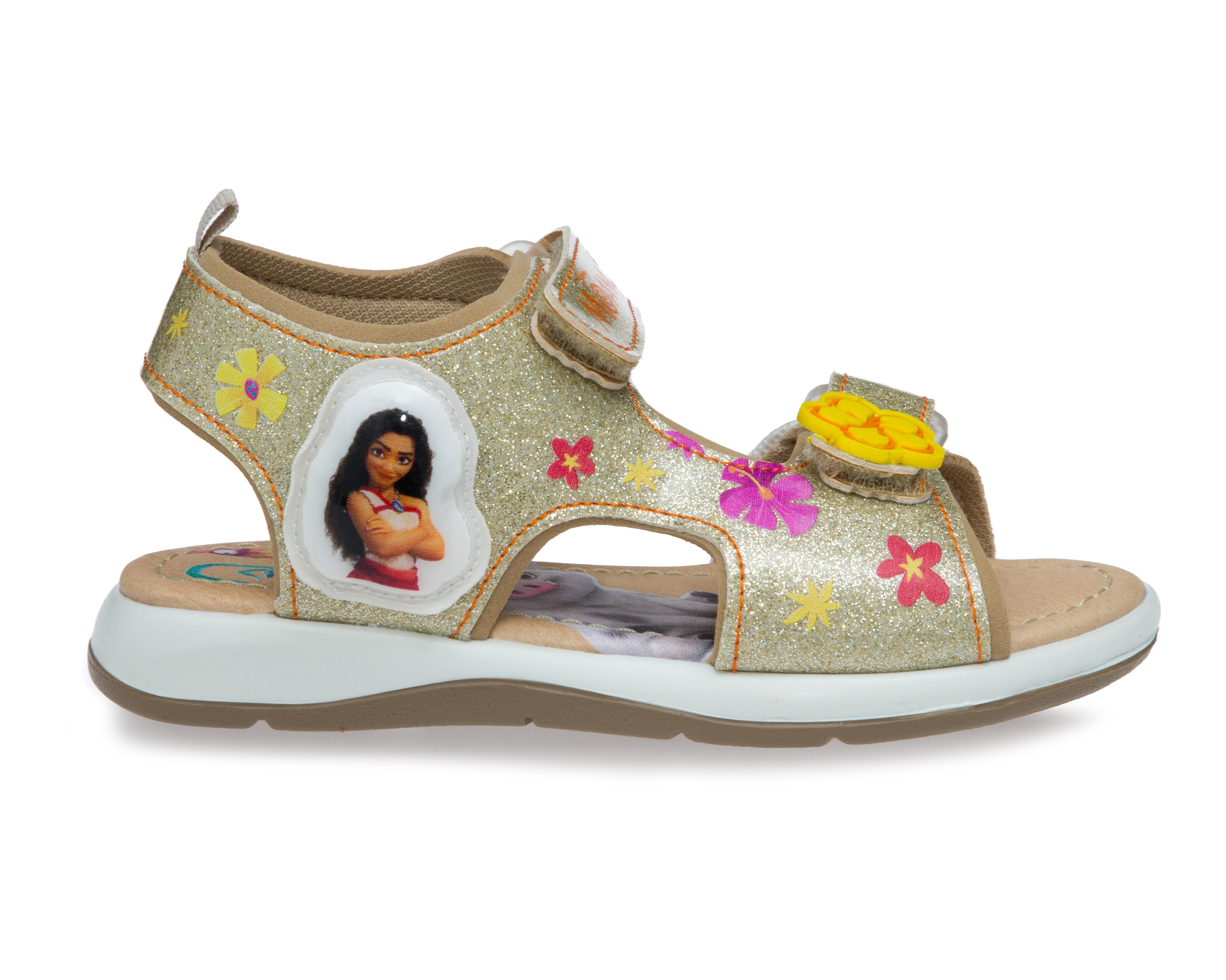 Foto 3 pulgar | Sandalias Disney Moana para Niña