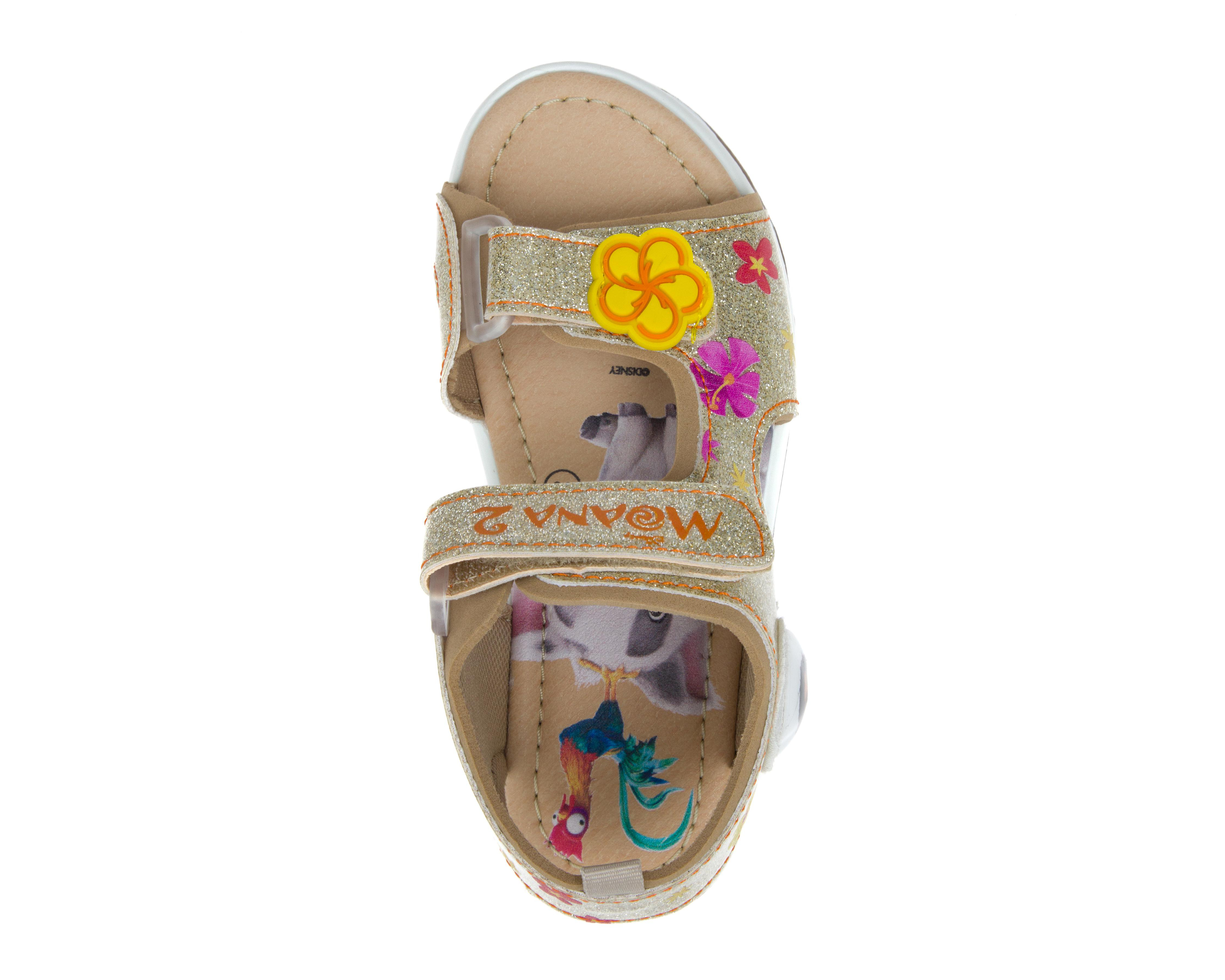 Foto 6 pulgar | Sandalias Disney Moana para Niña