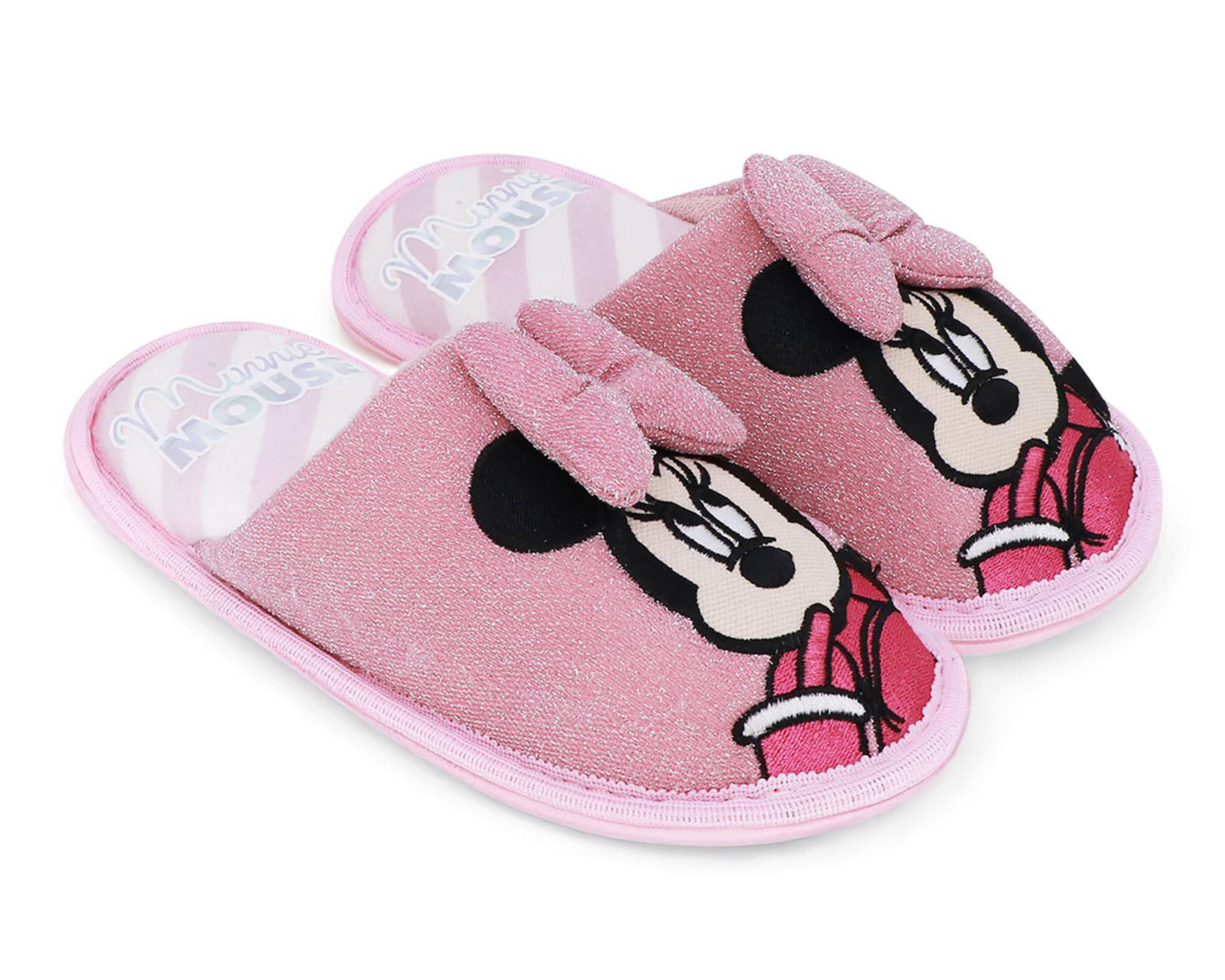 Foto 2 pulgar | Pantuflas para Niña Disney Minnie Mouse