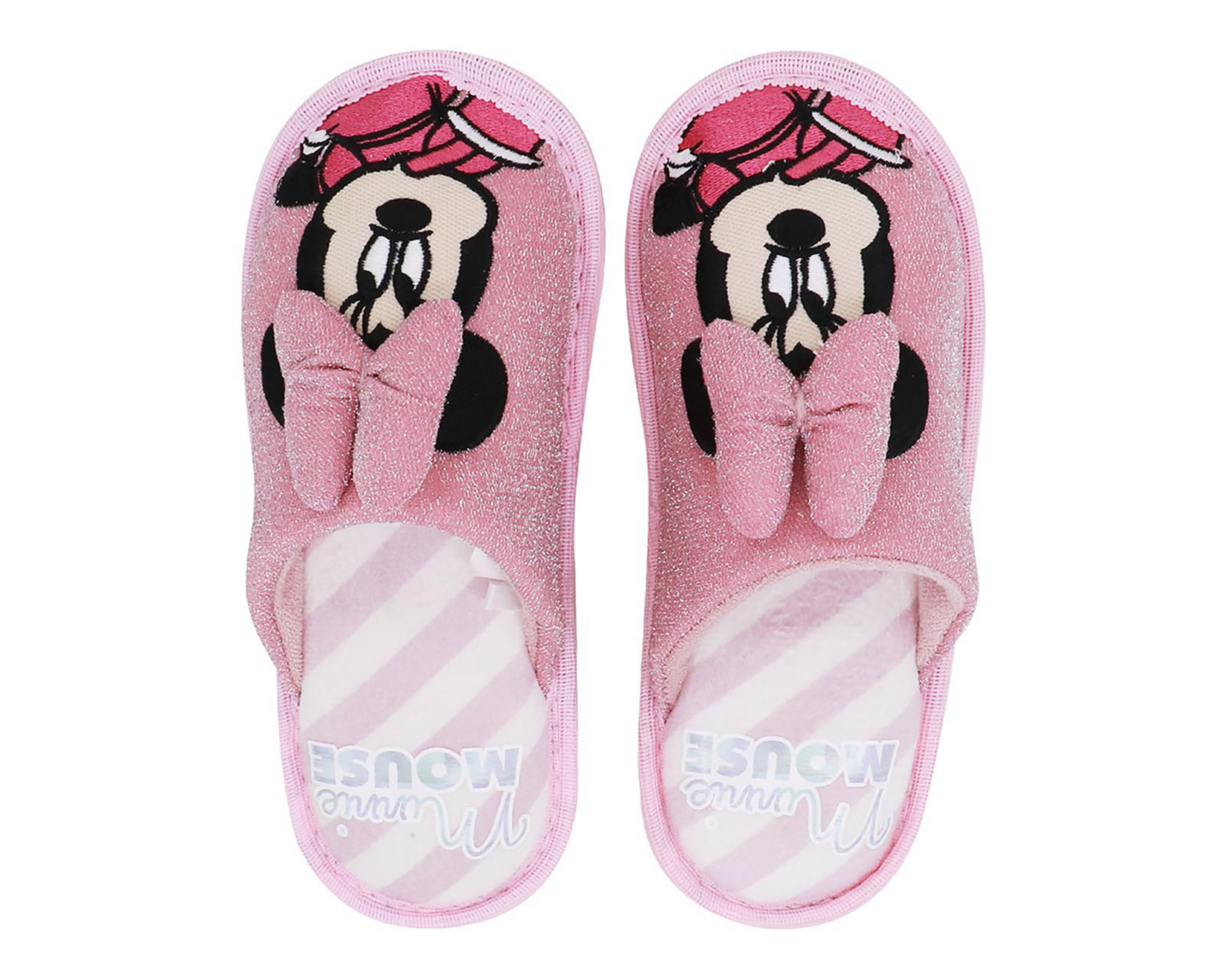 Foto 4 pulgar | Pantuflas para Niña Disney Minnie Mouse