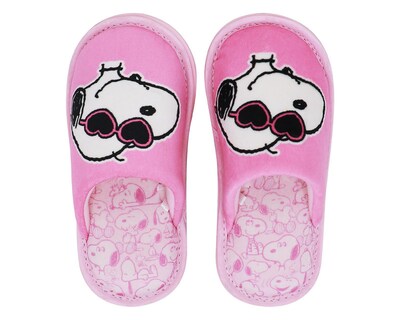Foto 3 | Pantuflas para Niña Peanuts