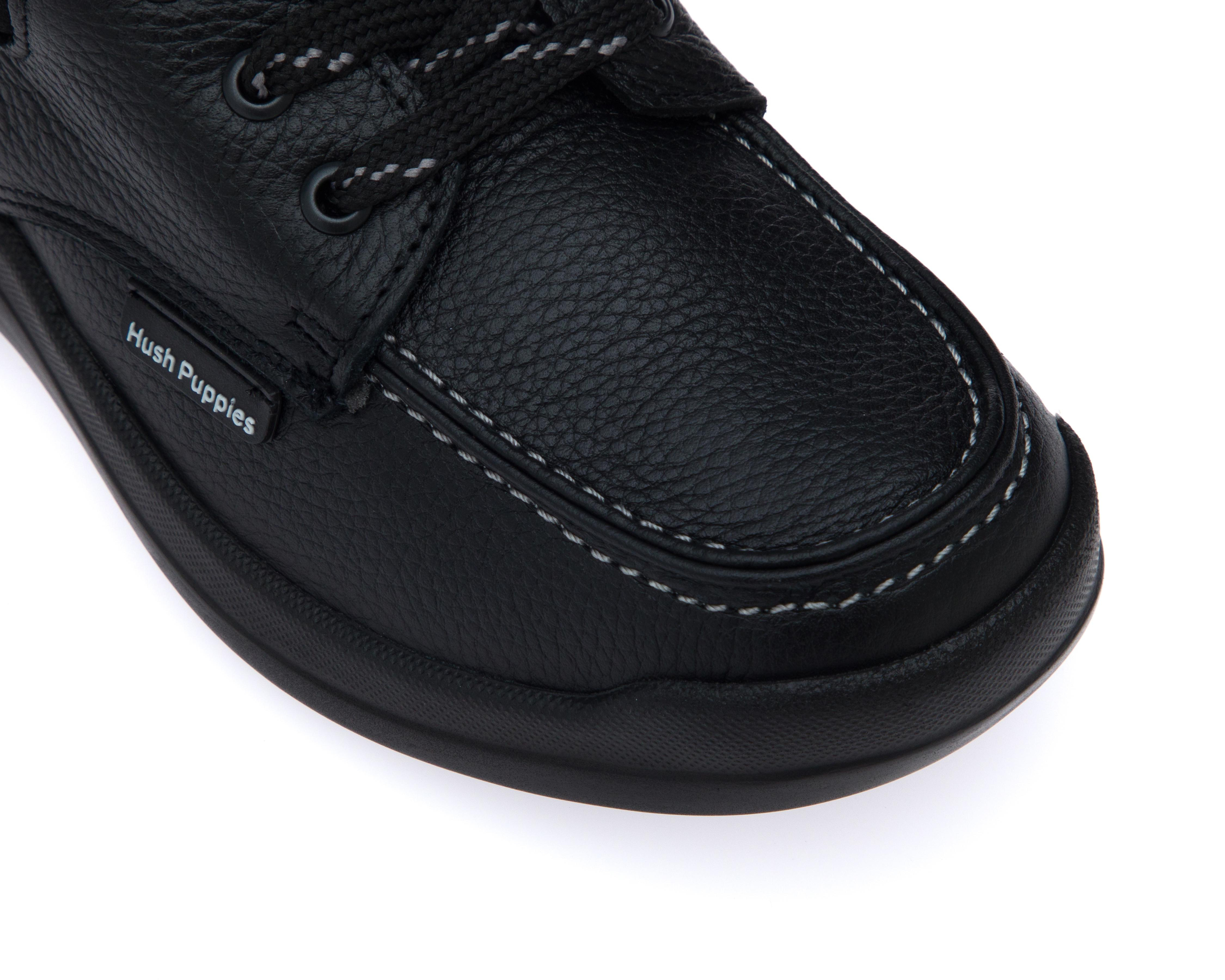 Foto 7 pulgar | Zapatos Casuales Hush Puppies de Piel para Niño
