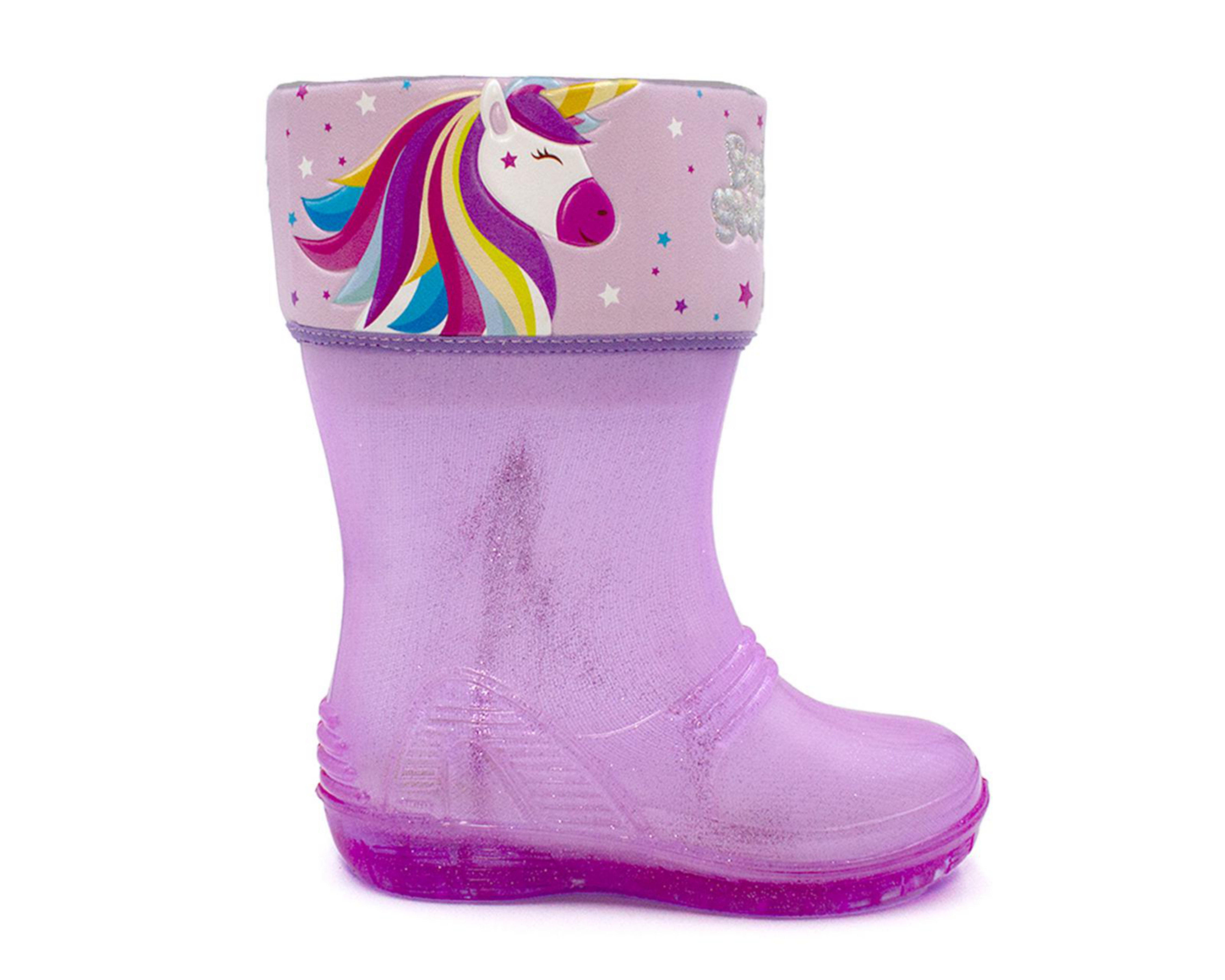 Foto 3 pulgar | Botas de Lluvia Bubble Gummers Tiramisú para Niña