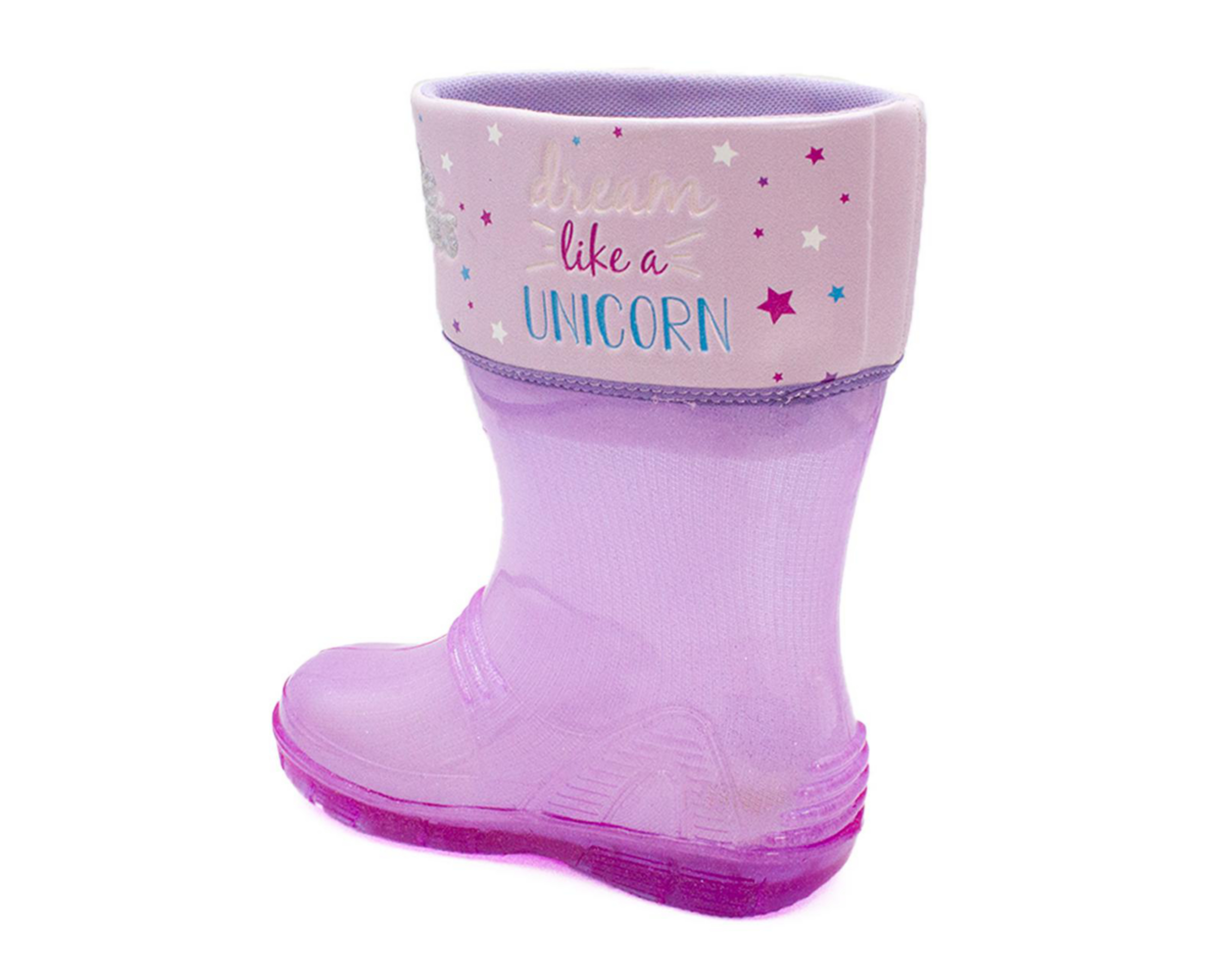 Foto 4 pulgar | Botas de Lluvia Bubble Gummers Tiramisú para Niña