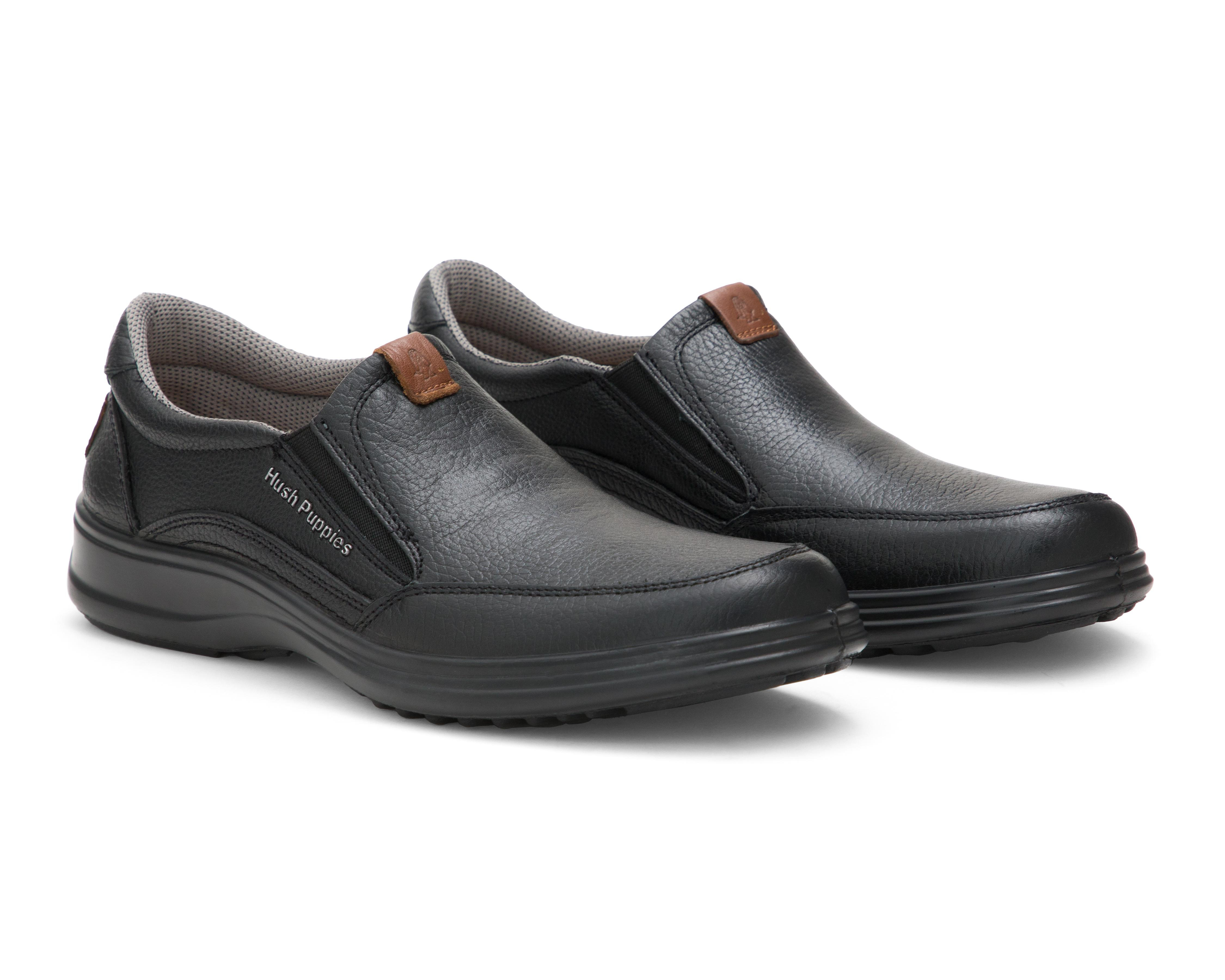 Foto 2 pulgar | Zapatos Confort Hush Puppies de Piel para Hombre