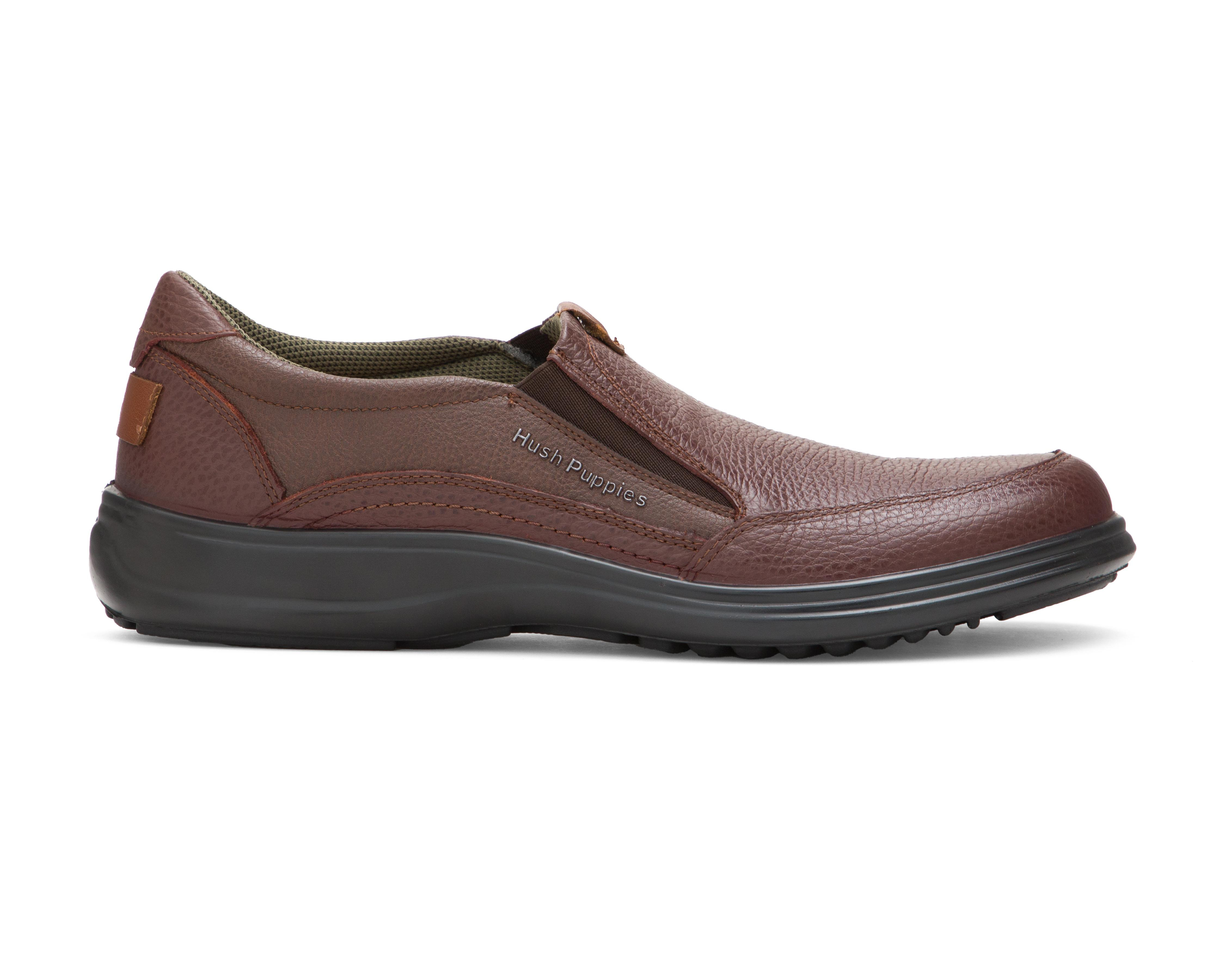 Foto 3 pulgar | Zapatos Confort Hush Puppies de Piel para Hombre