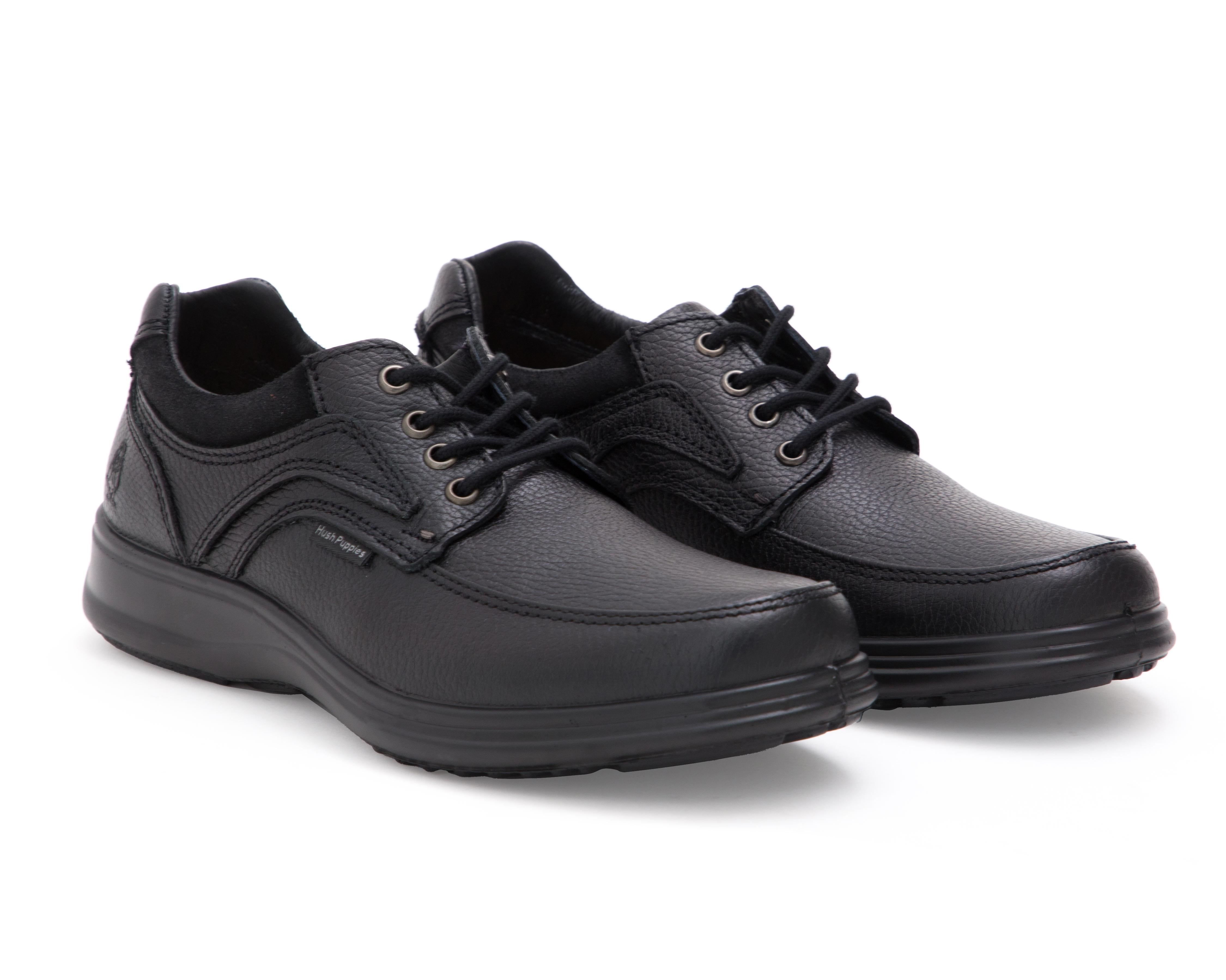 Foto 2 pulgar | Zapatos Confort Hush Puppies de Piel para Hombre