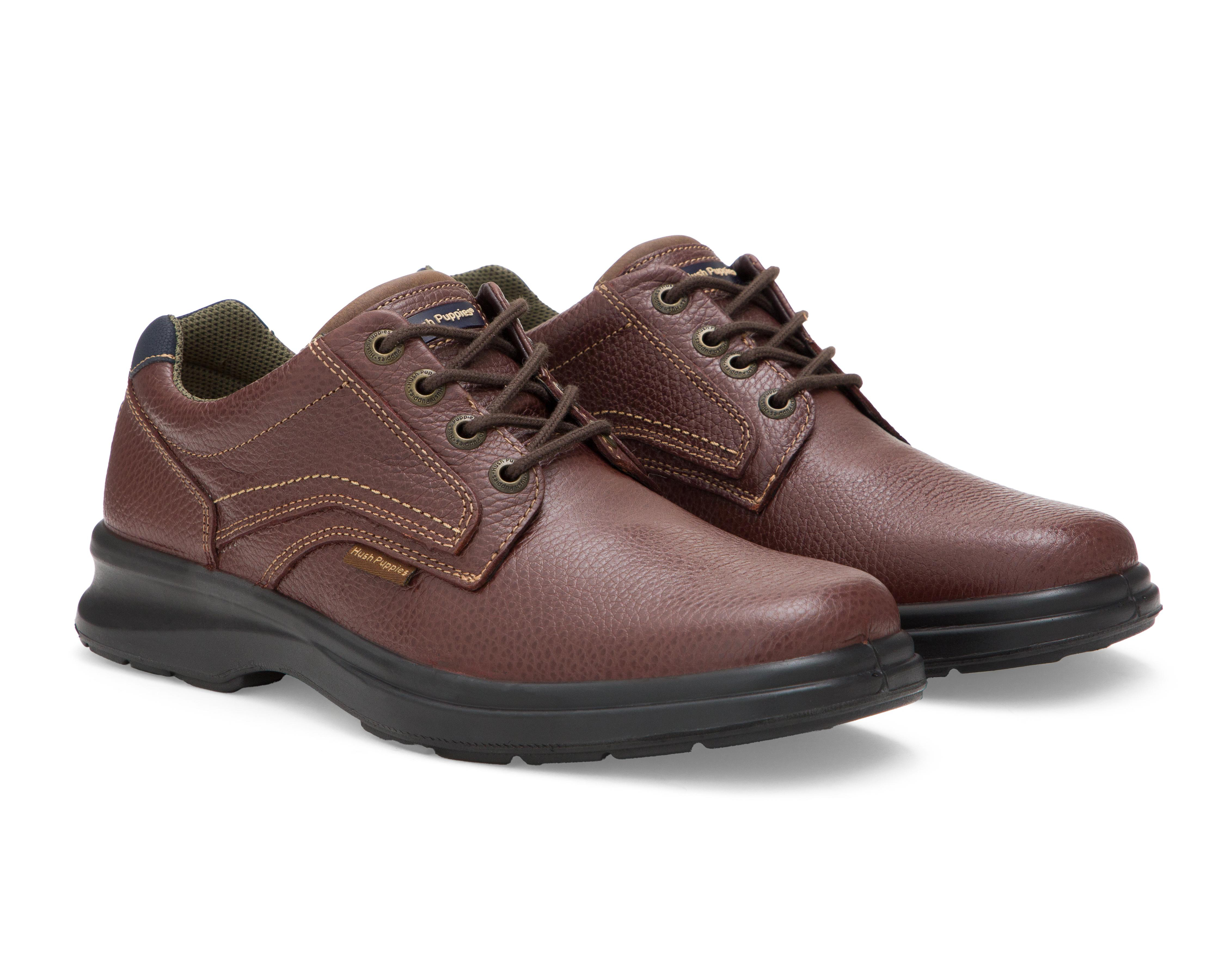 Foto 2 pulgar | Zapatos Confort Hush Puppies de Piel para Hombre