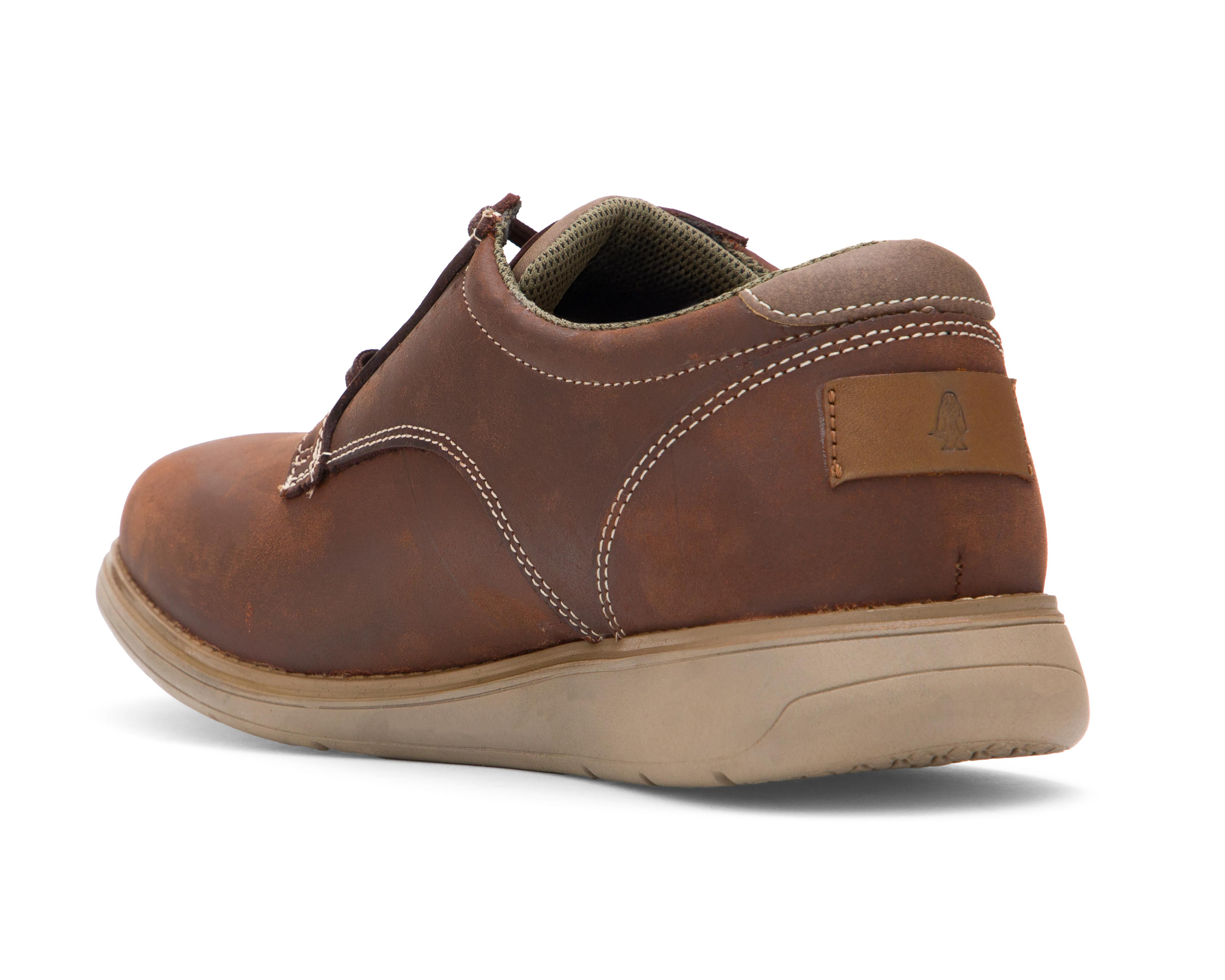 Foto 4 pulgar | Zapatos Casuales Hush Puppies de Piel para Hombre