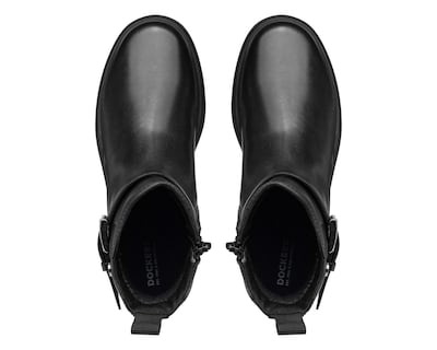 Foto 3 | Botas Vaqueras Dockers Monica de Piel para Mujer