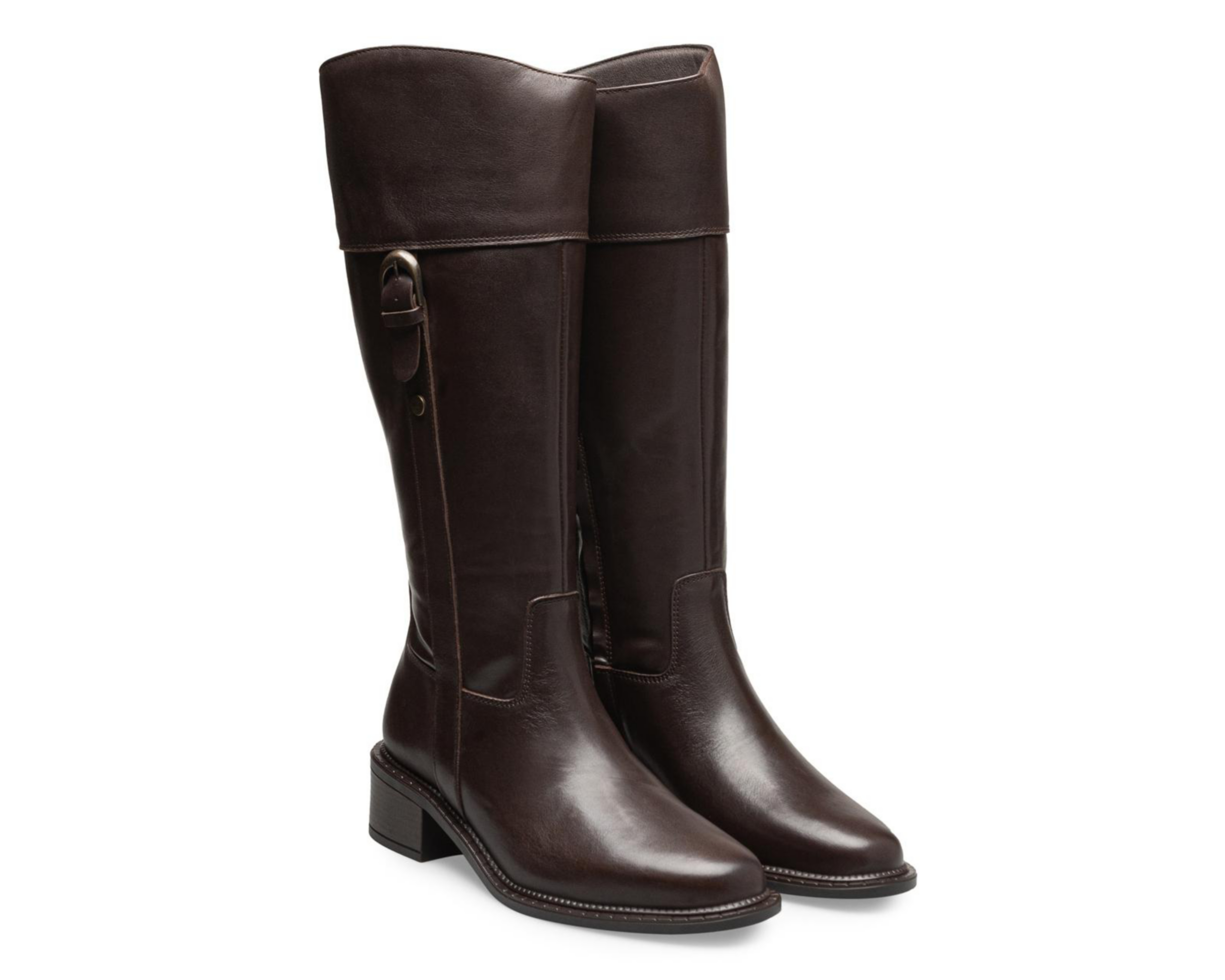 Foto 2 pulgar | Botas Casuales Dockers Blair de Piel para Mujer