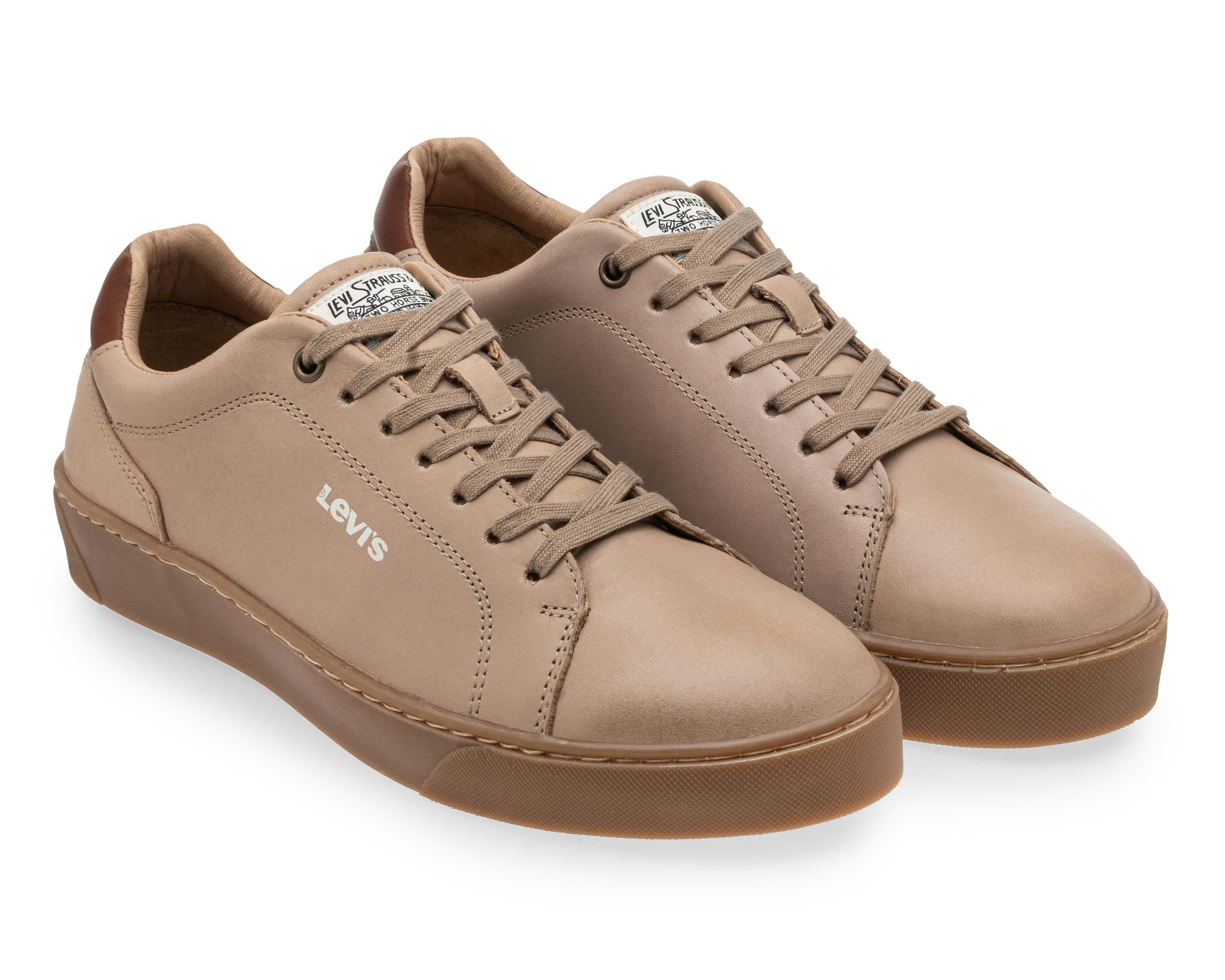 Foto 2 pulgar | Tenis Casuales Levi's de Piel para Hombre