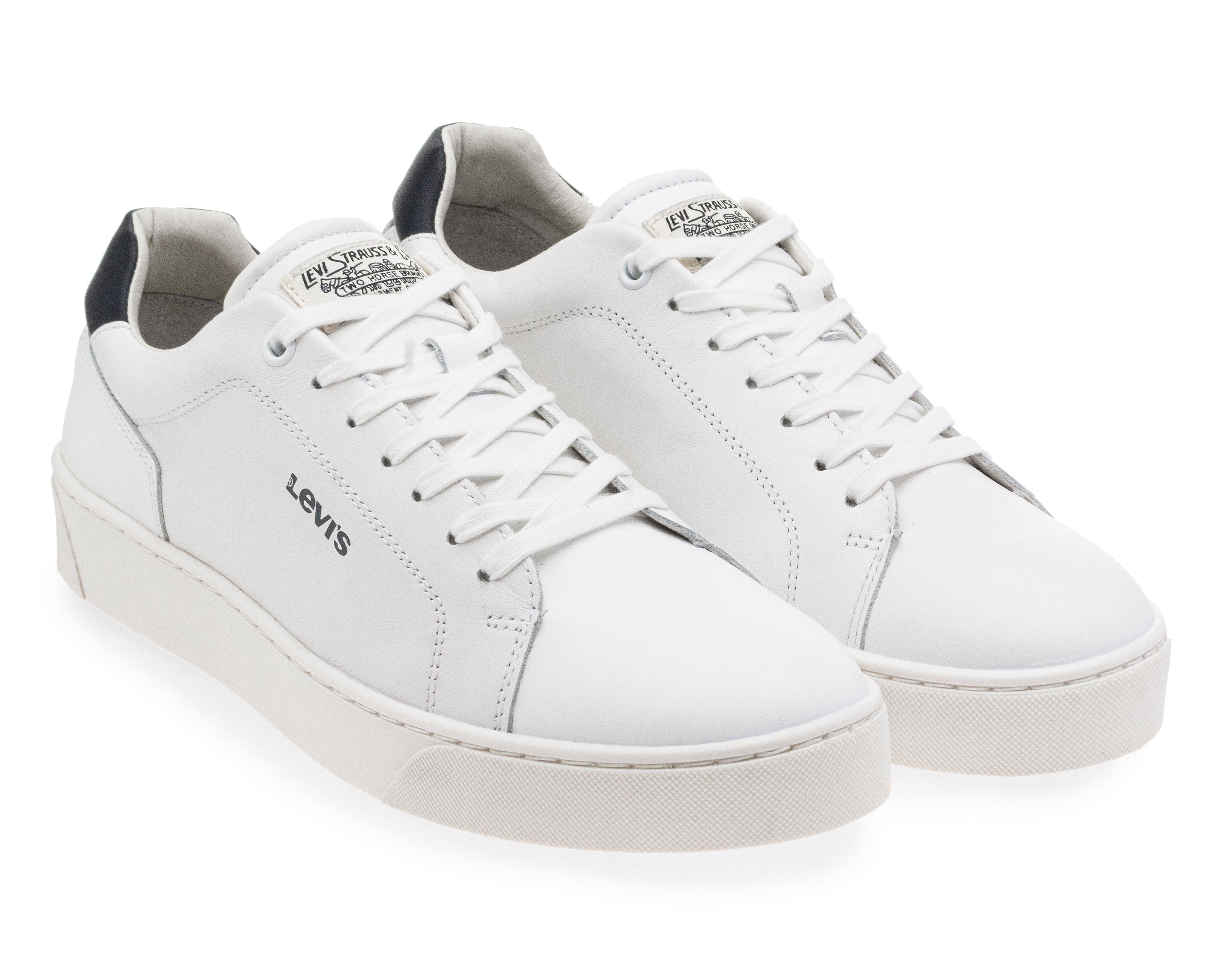 Foto 2 pulgar | Tenis Casuales Levi's de Piel para Hombre