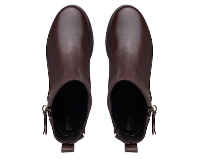 Foto 3 | Botas Urbanas Dockers de Piel para Mujer