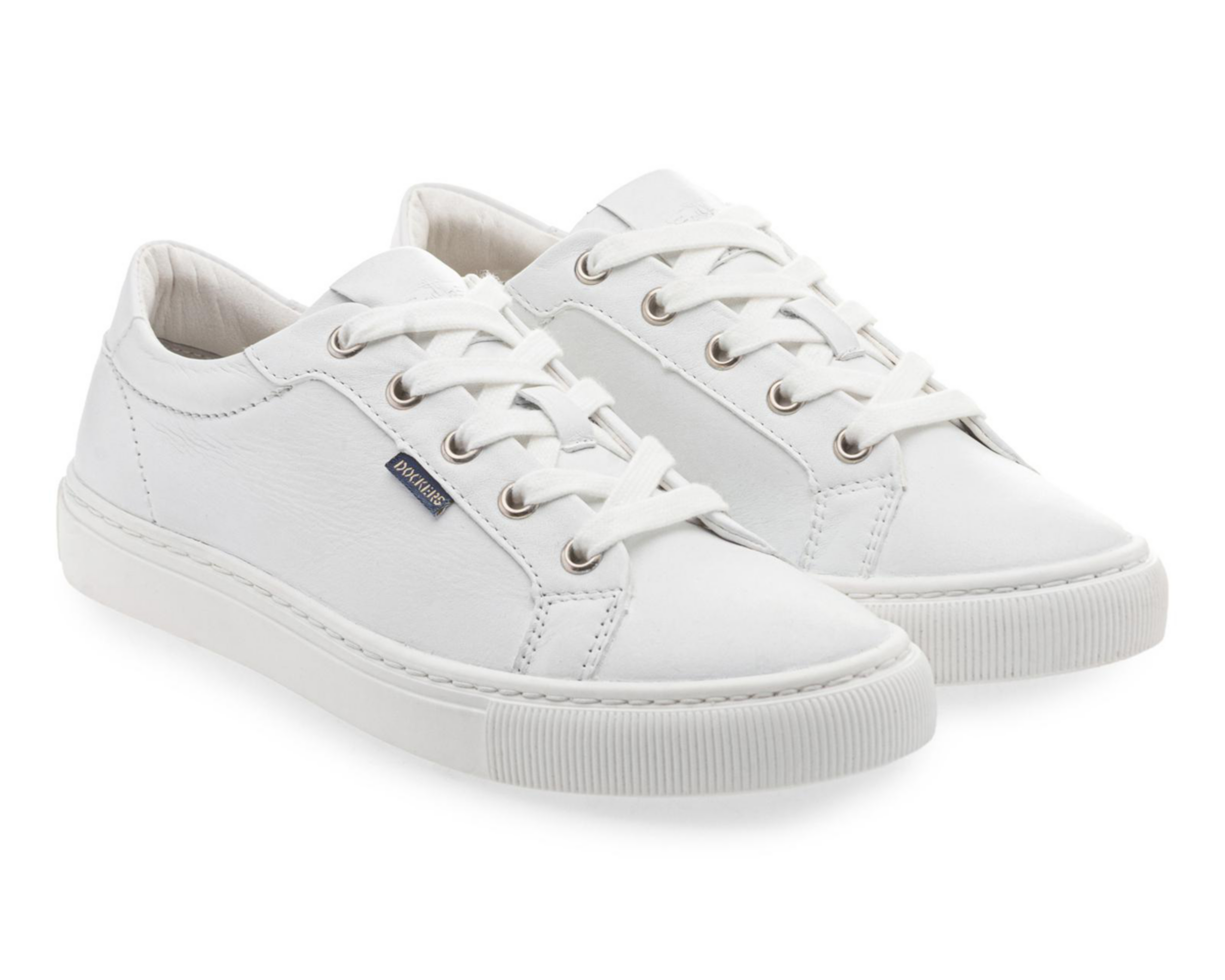 Foto 2 pulgar | Tenis Casuales Dockers de Piel para Mujer