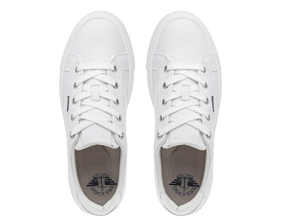 Foto 3 | Tenis Casuales Dockers de Piel para Mujer