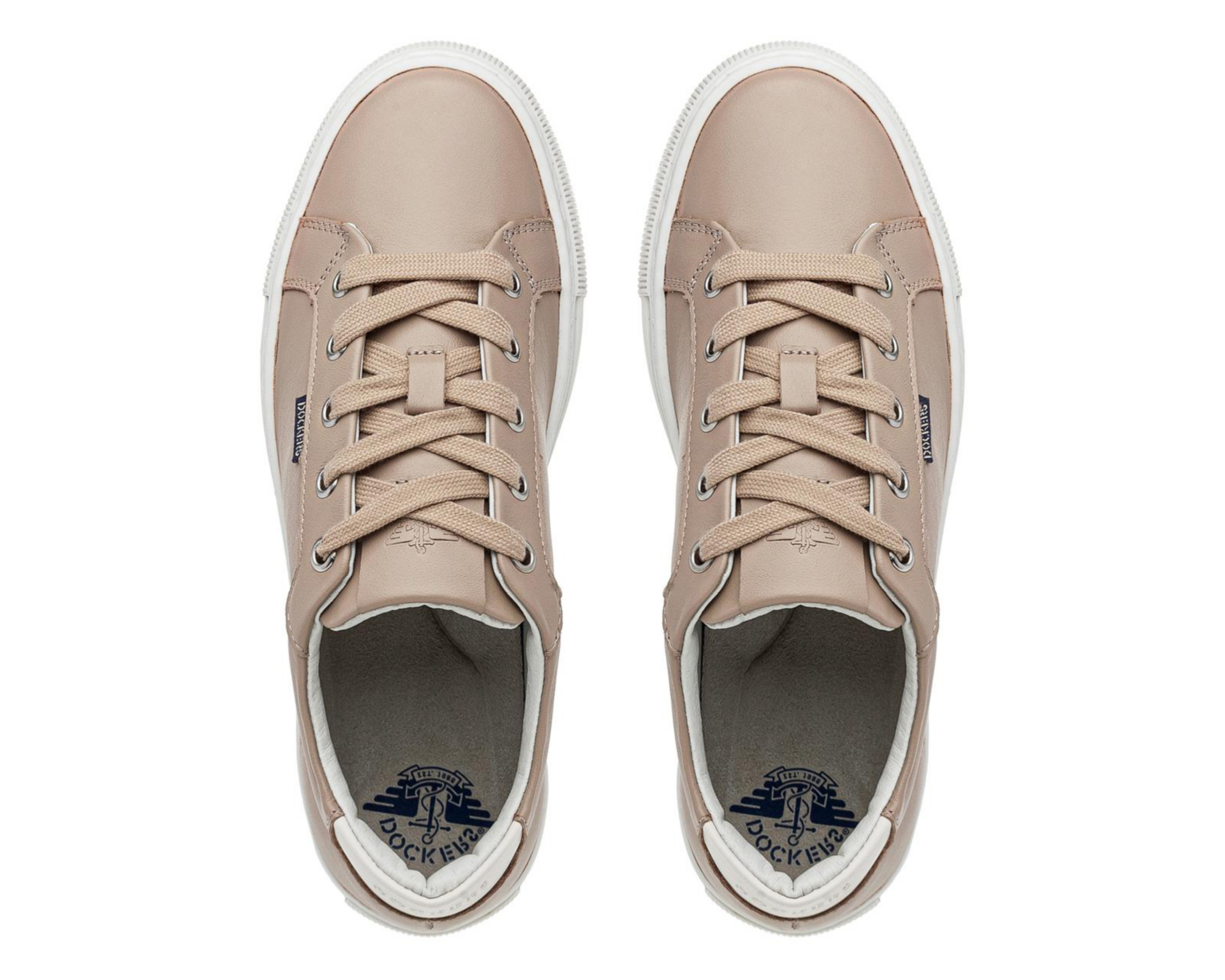 Foto 4 pulgar | Tenis Casuales Dockers de Piel para Mujer