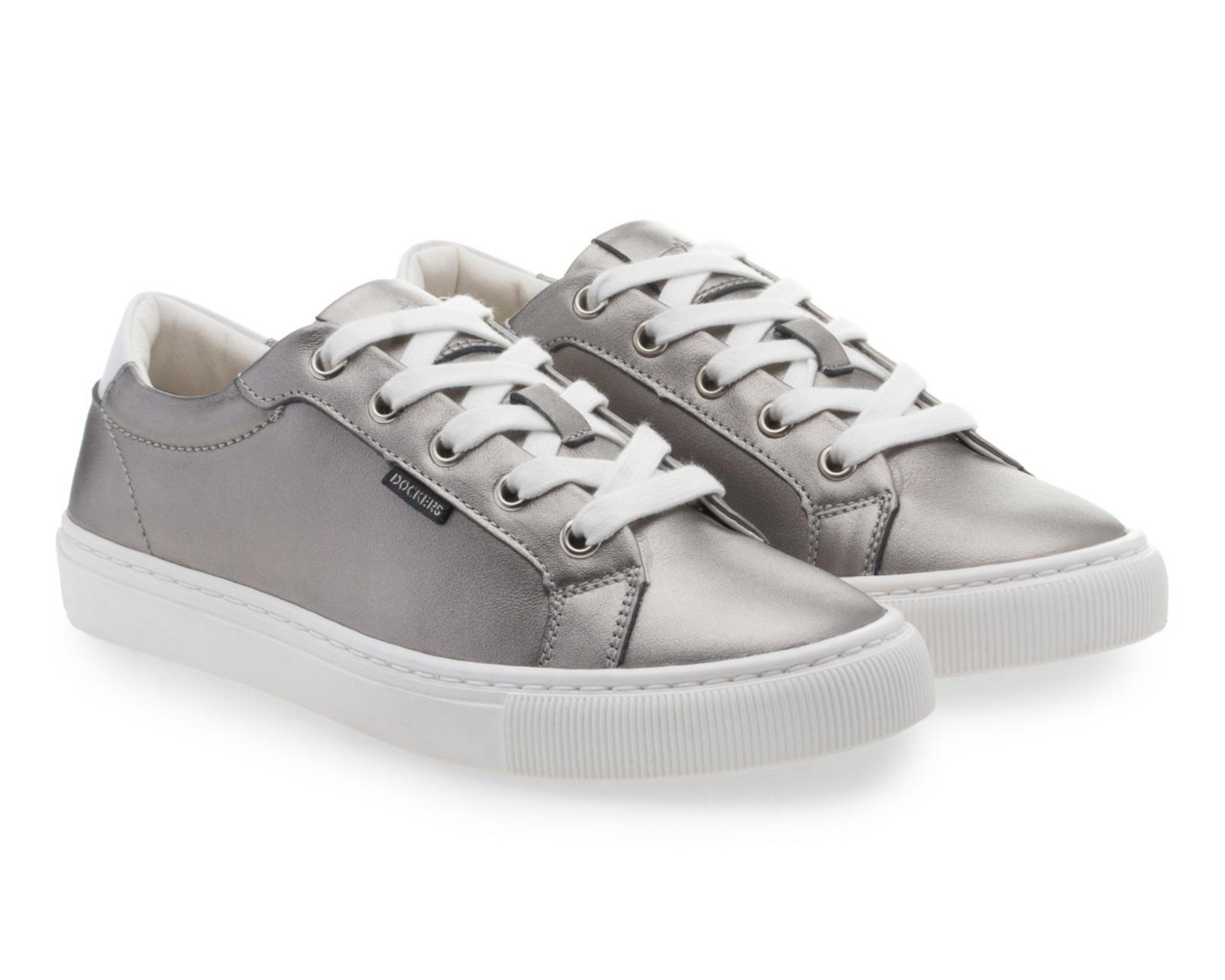 Foto 2 pulgar | Tenis Casuales Dockers de Piel para Mujer
