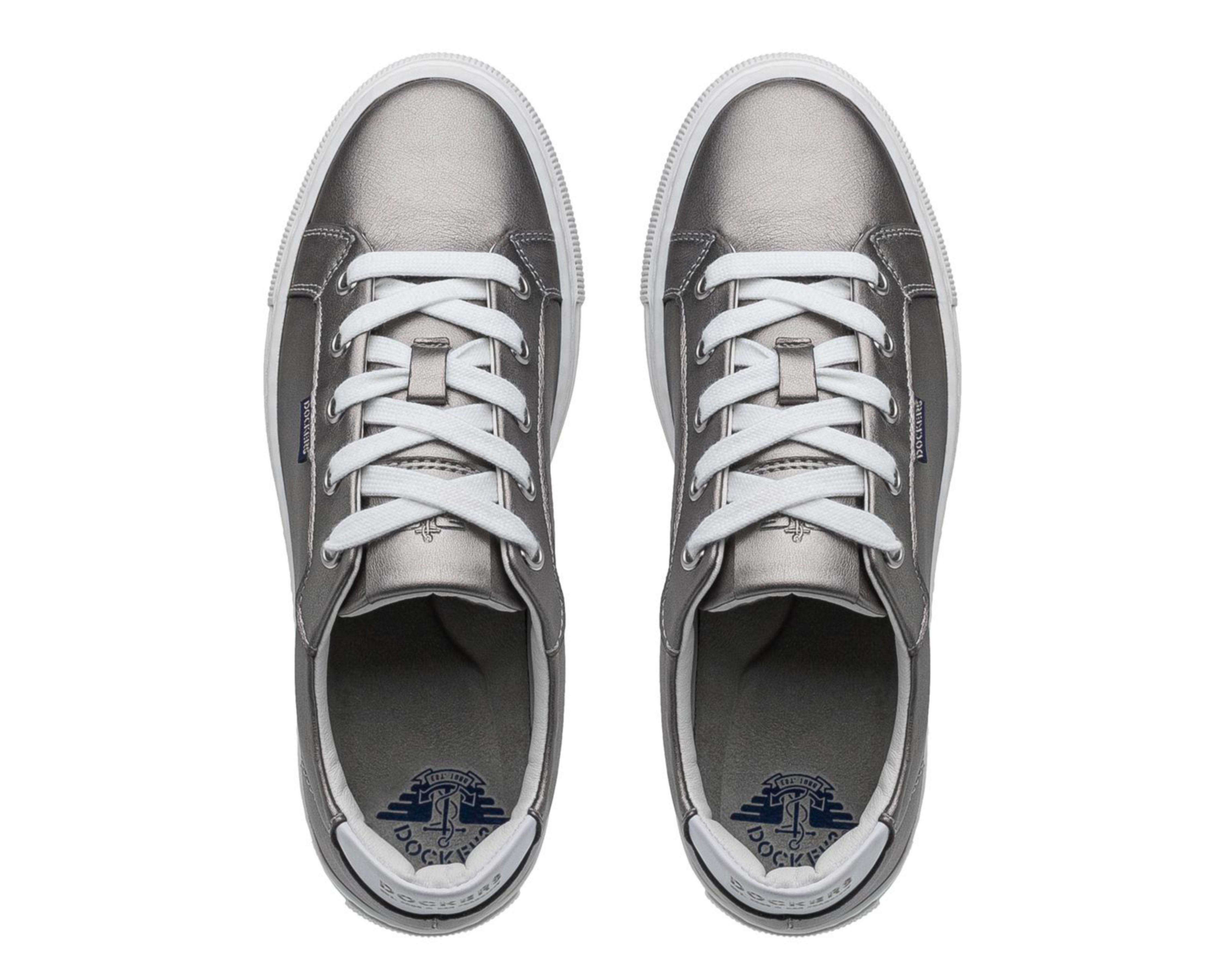 Foto 4 pulgar | Tenis Casuales Dockers de Piel para Mujer