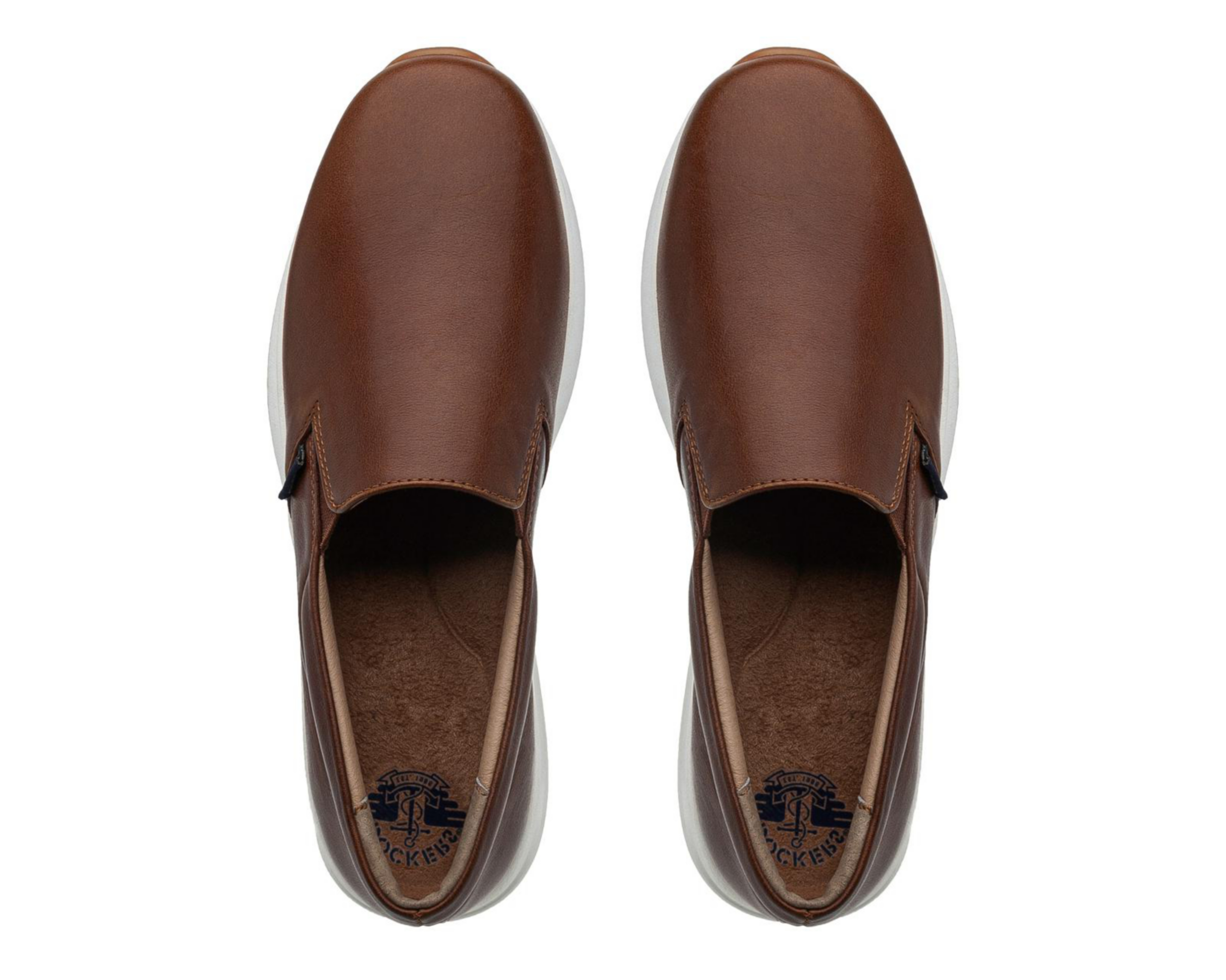 Foto 4 pulgar | Tenis Casuales Dockers de Piel para Mujer