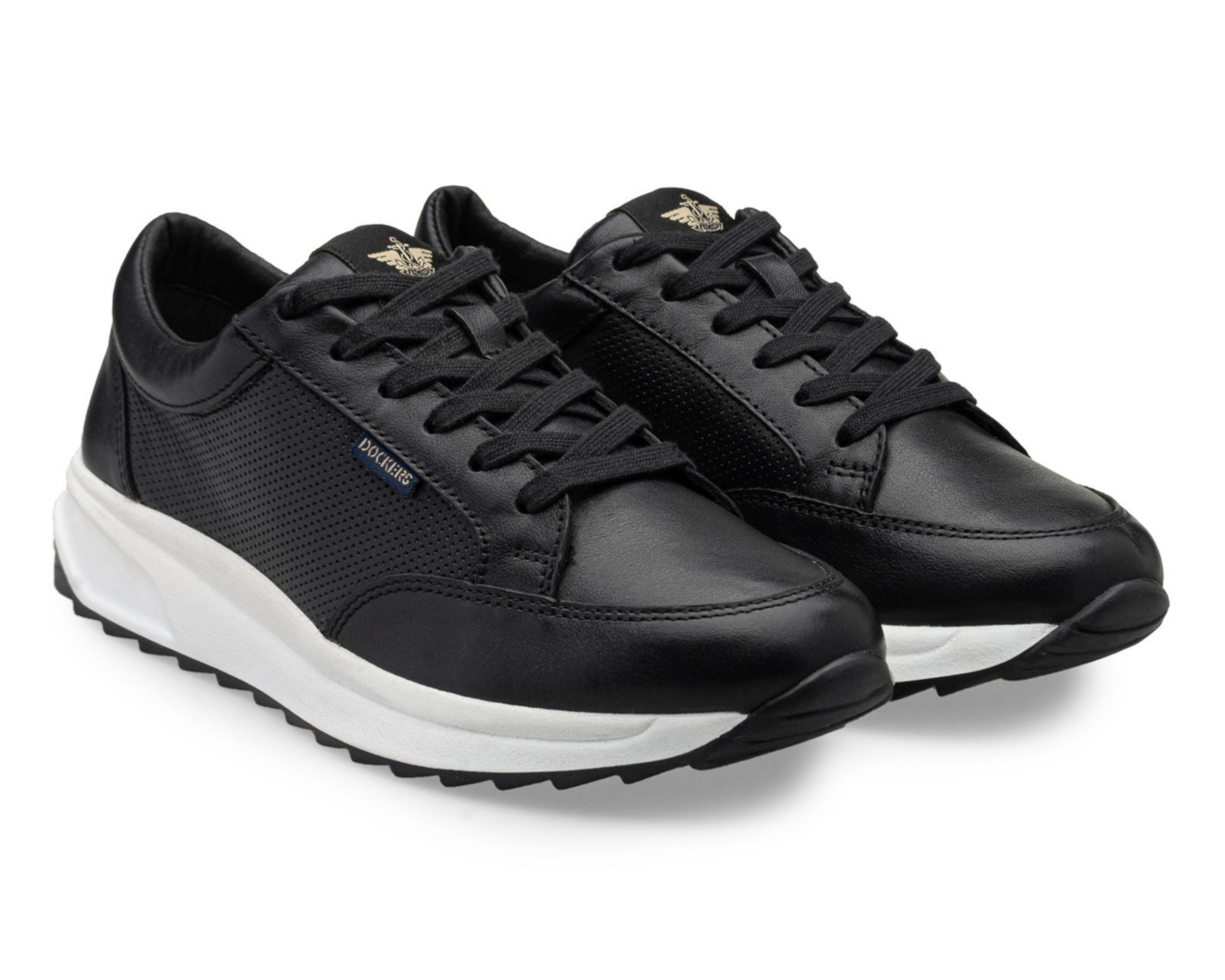 Foto 2 pulgar | Tenis Casuales Dockers de Piel para Mujer