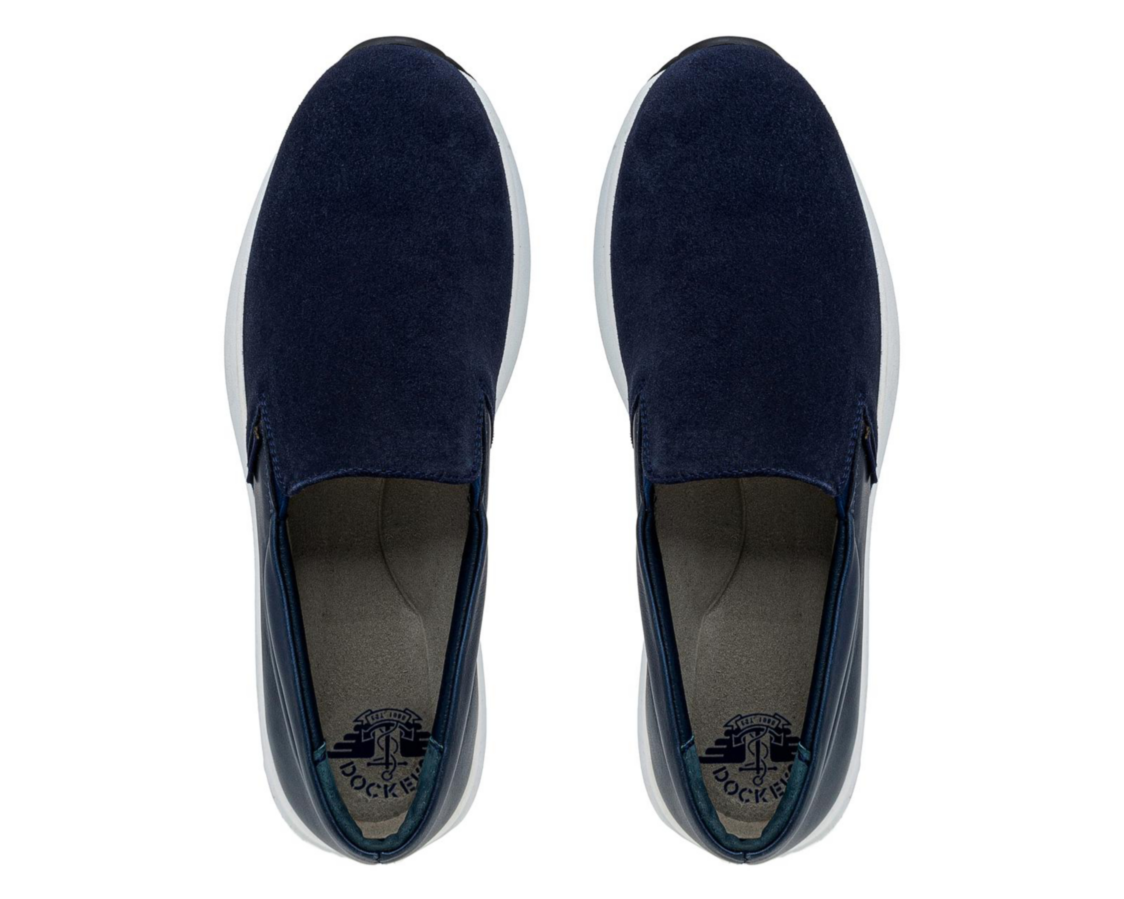Foto 4 pulgar | Tenis Casuales Dockers de Piel para Mujer