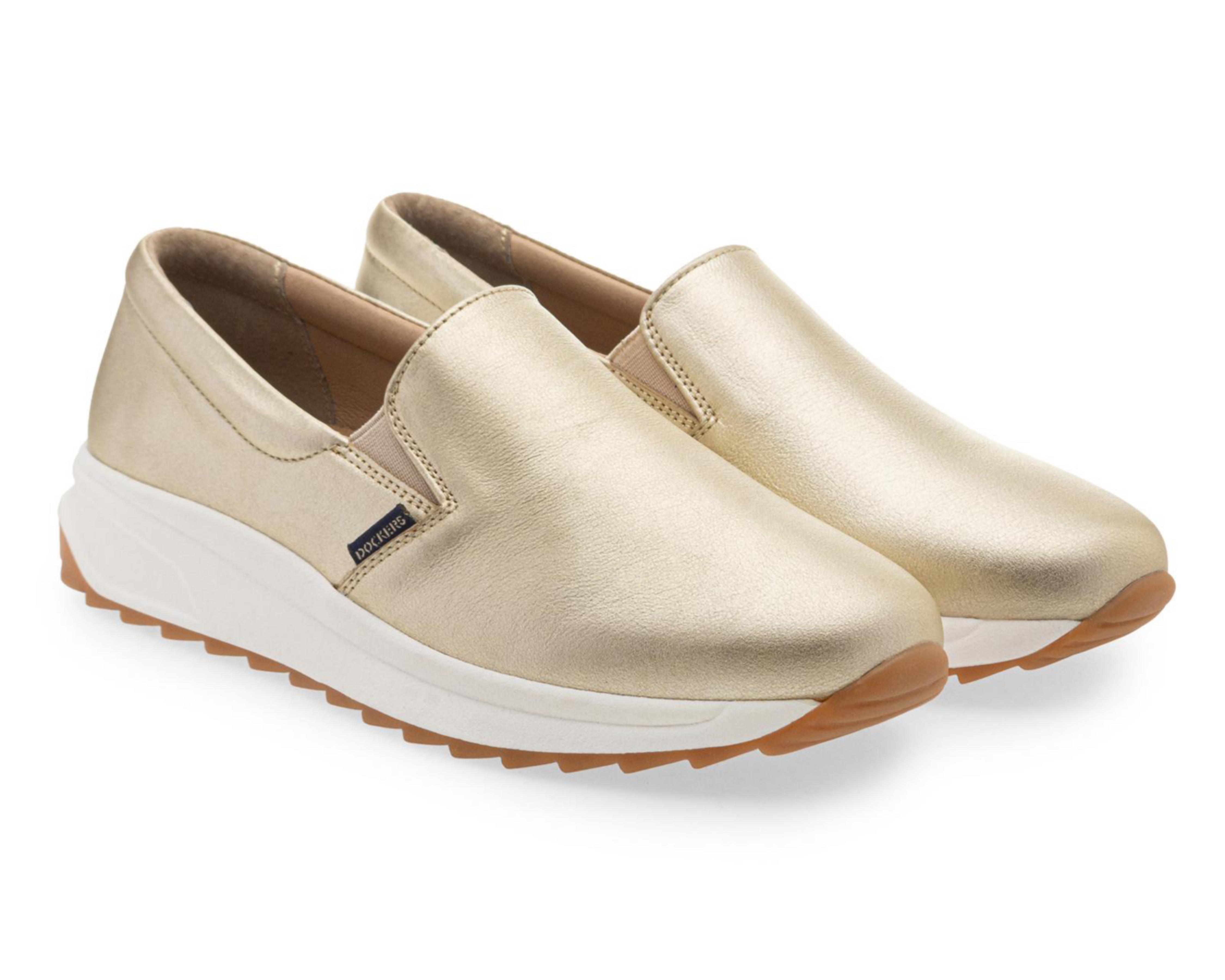 Foto 2 pulgar | Tenis Casuales Dockers de Piel para Mujer