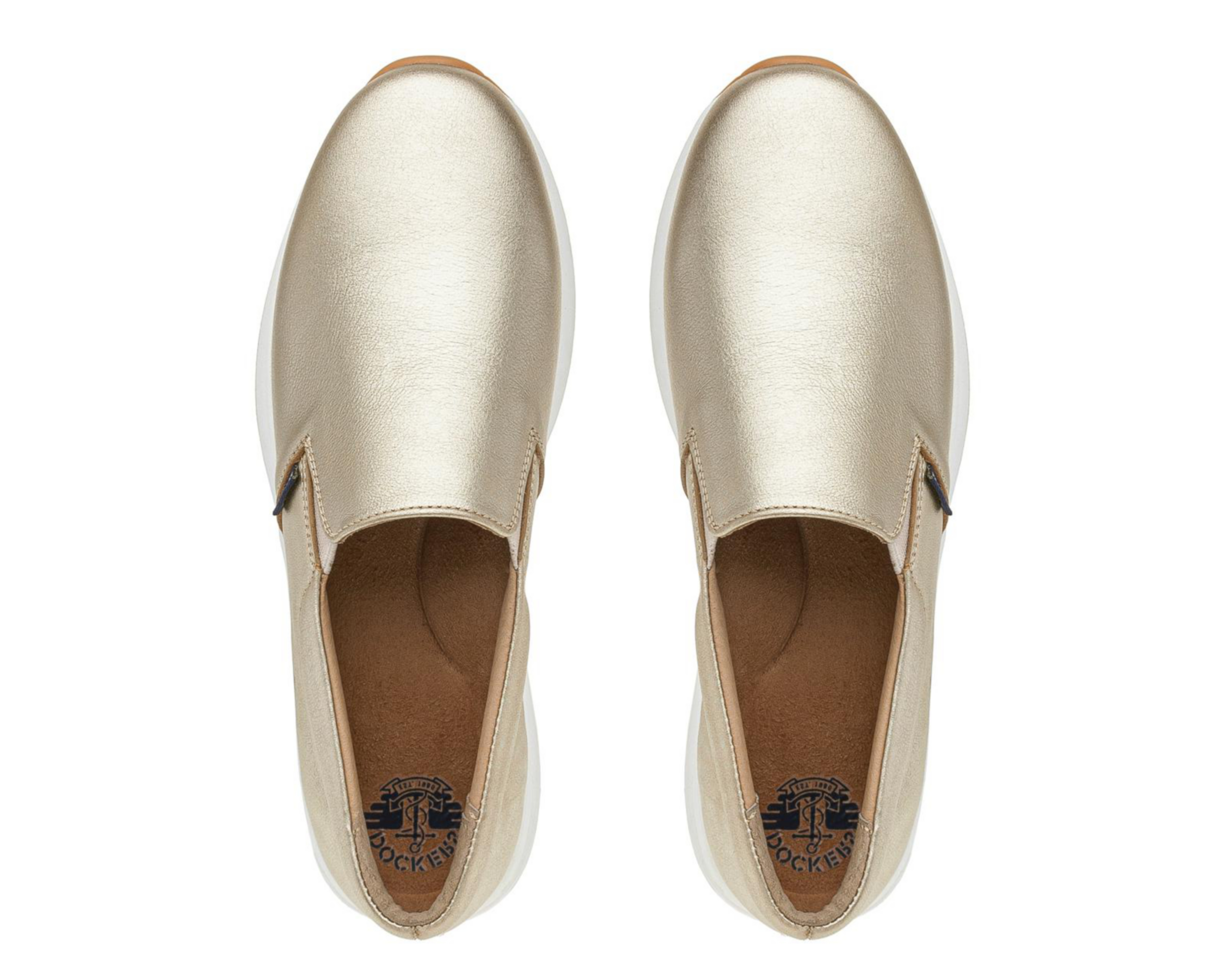 Foto 4 pulgar | Tenis Casuales Dockers de Piel para Mujer