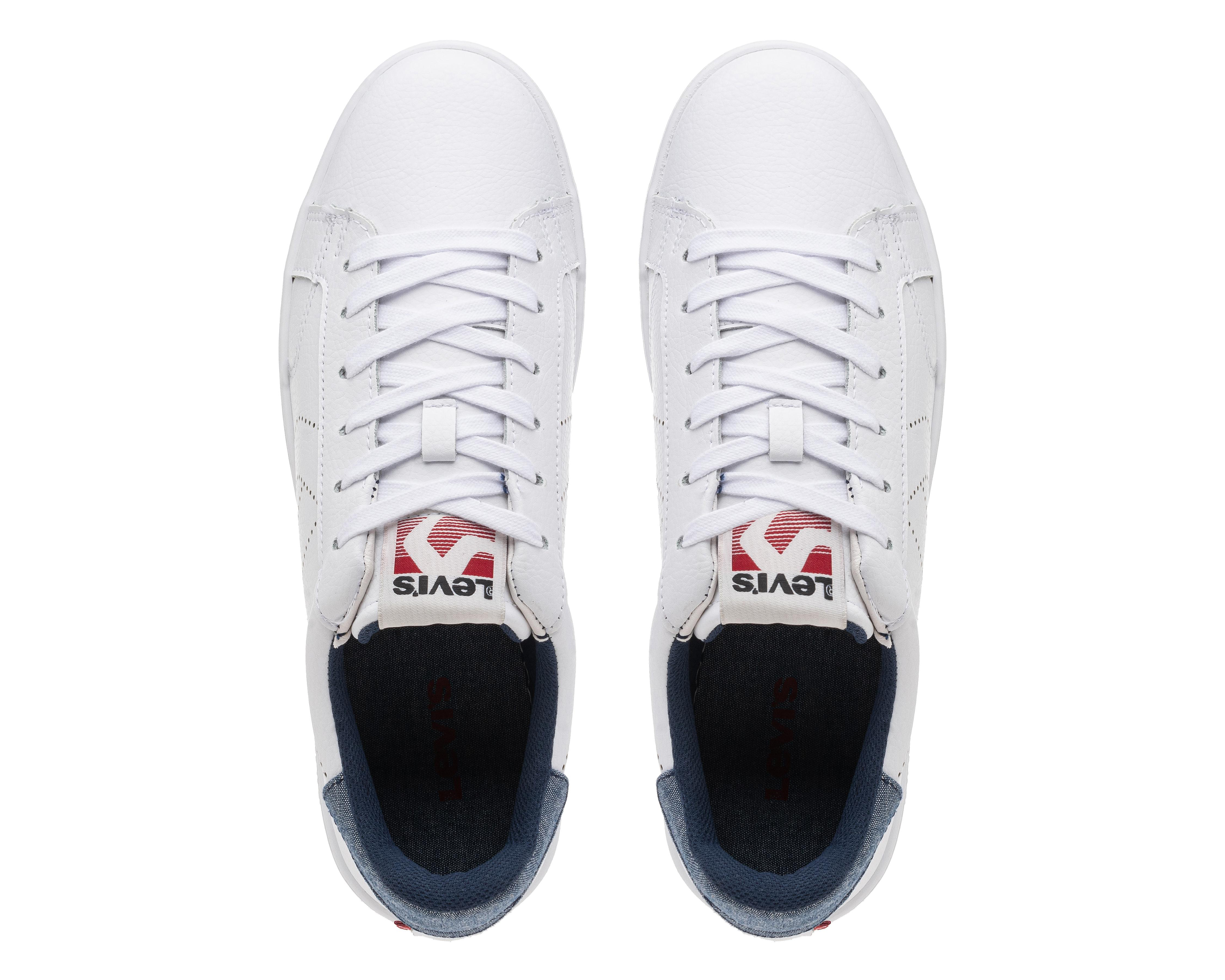 Foto 3 | Tenis casuales Levi's SWIFTC de Piel para Hombre