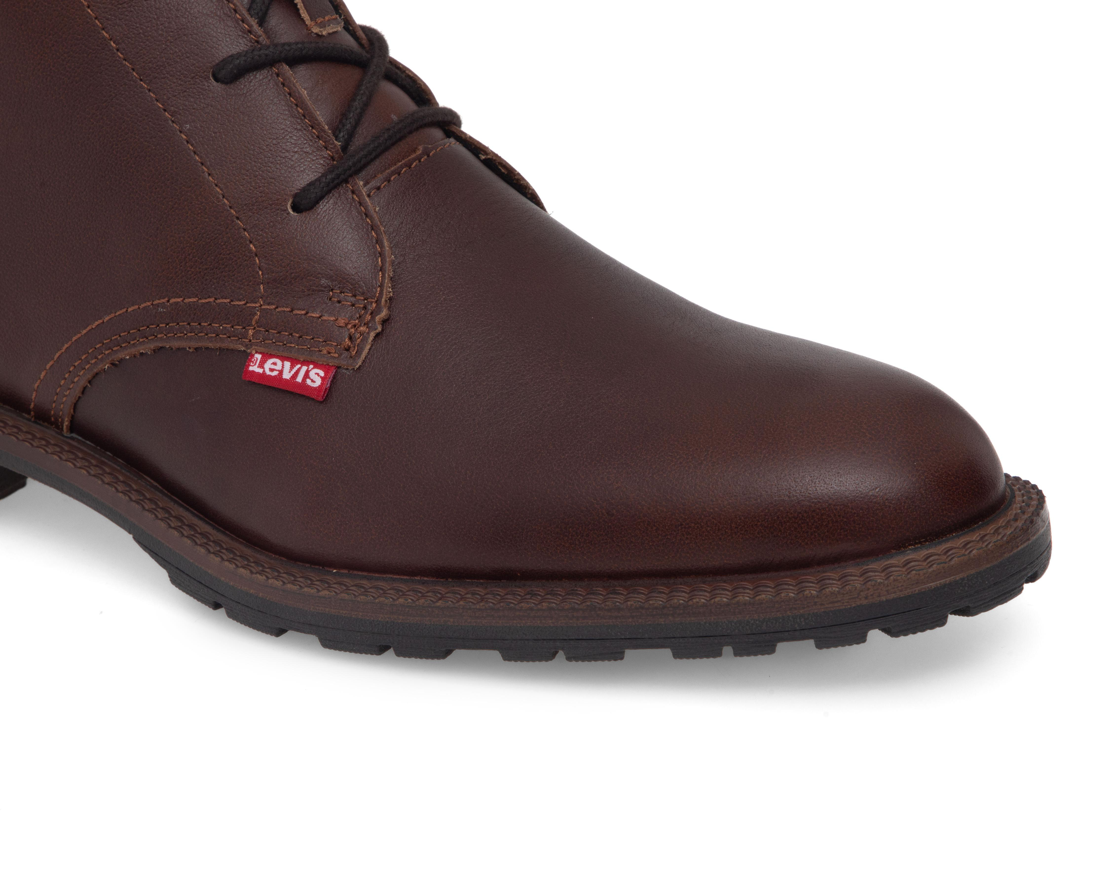 Foto 7 pulgar | Botas Casuales Levi's Tebas de Piel para Hombre