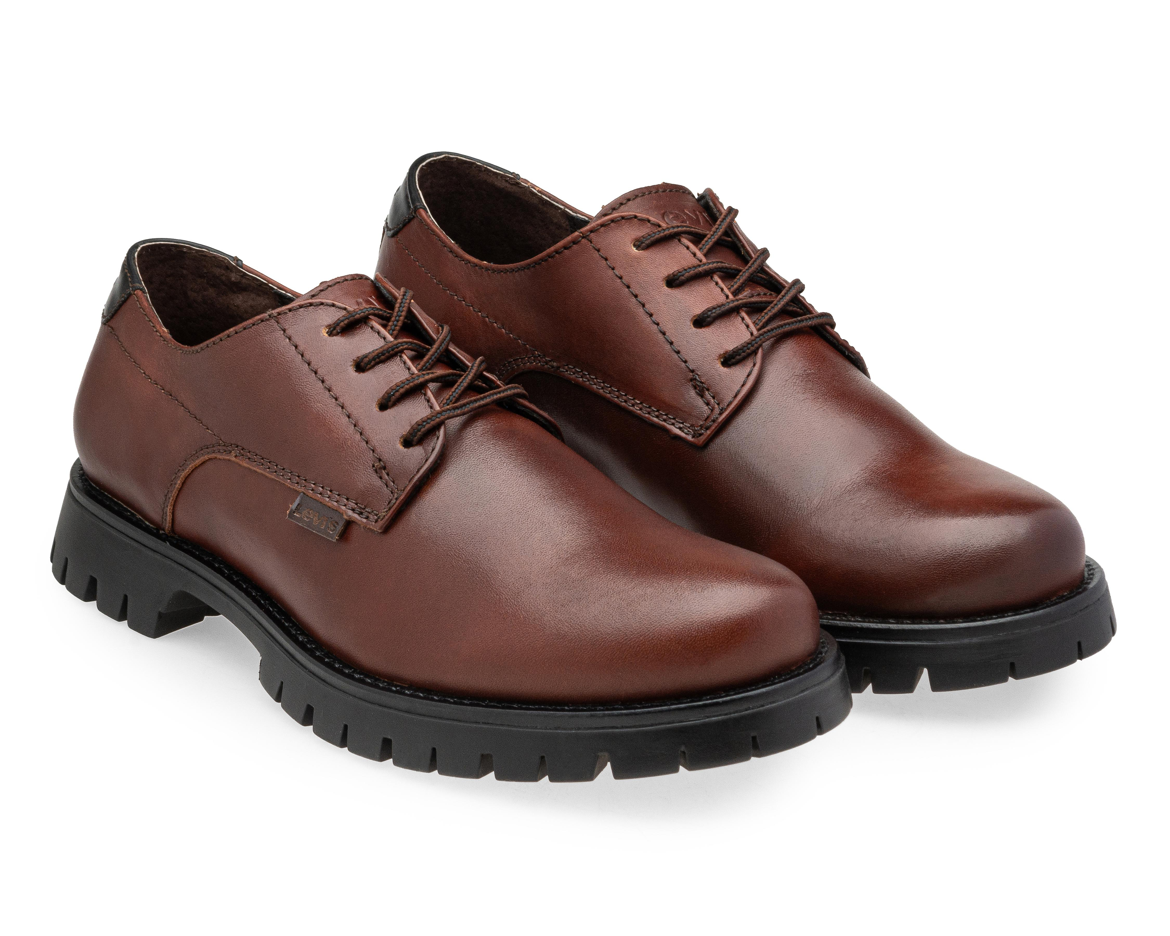Foto 2 pulgar | Zapatos Casuales Levi's Walker de Piel para Hombre