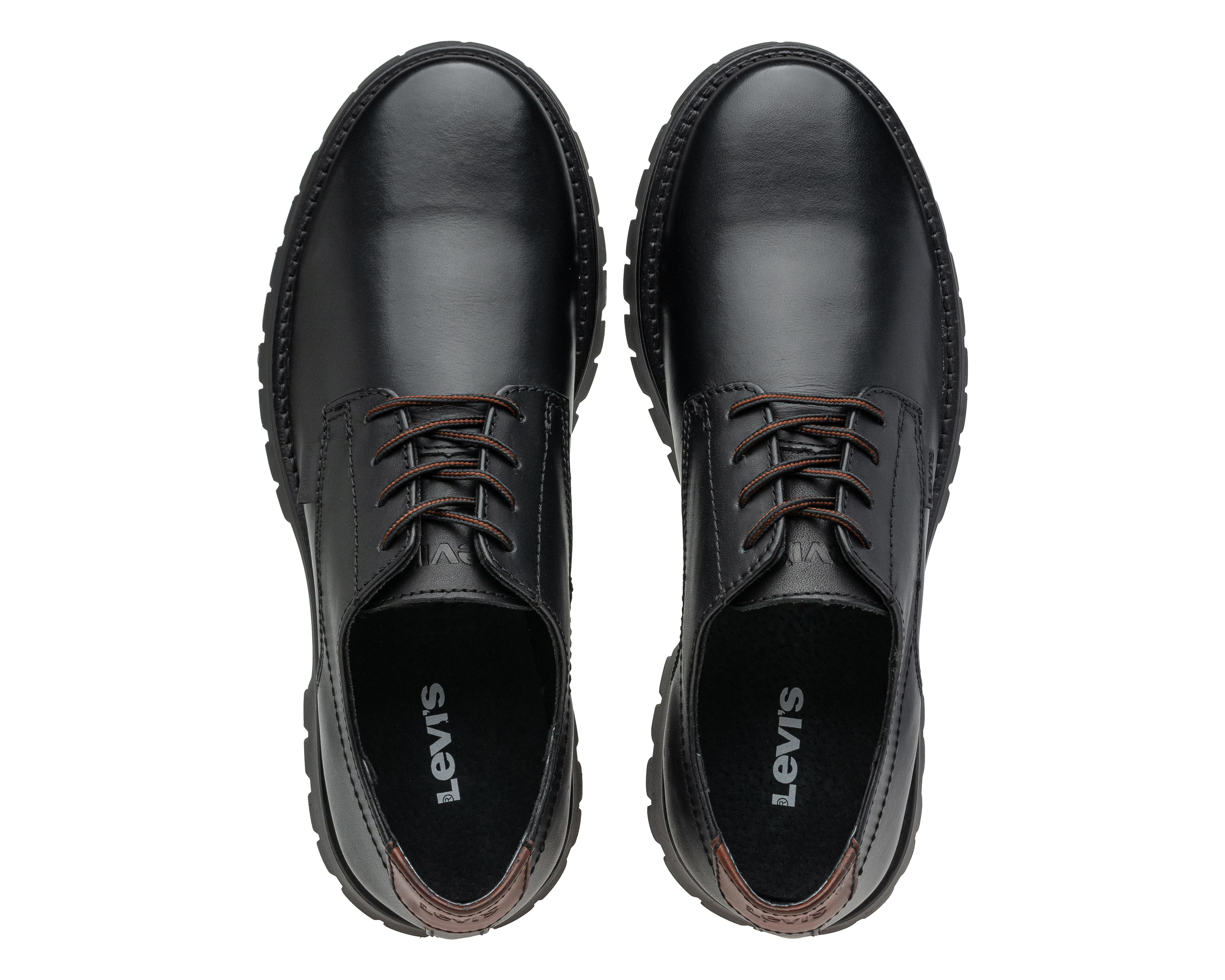 Foto 4 pulgar | Zapatos Casuales Levi's de Piel para Hombre