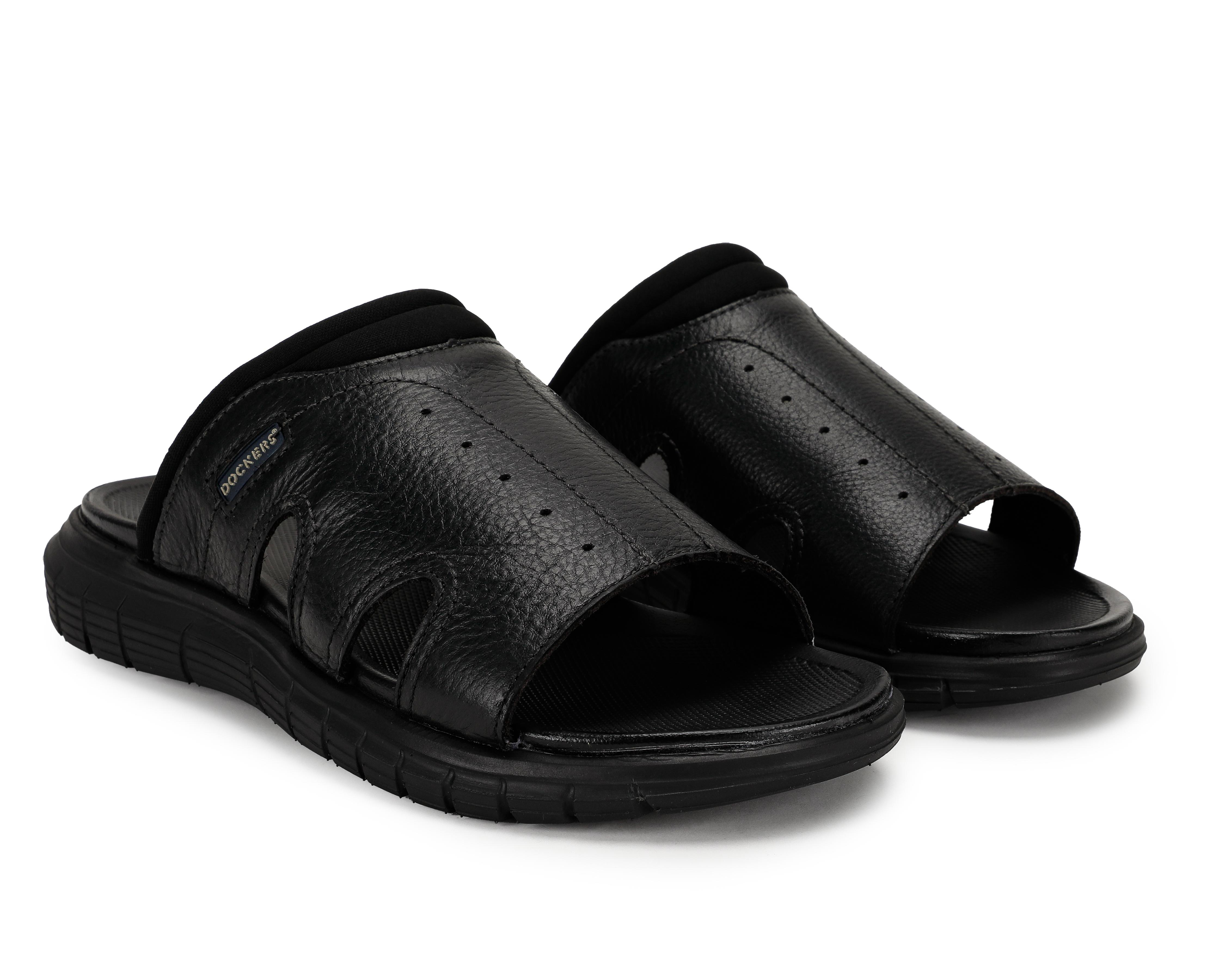 Foto 2 pulgar | Sandalias de Playa Dockers de Piel para Hombre