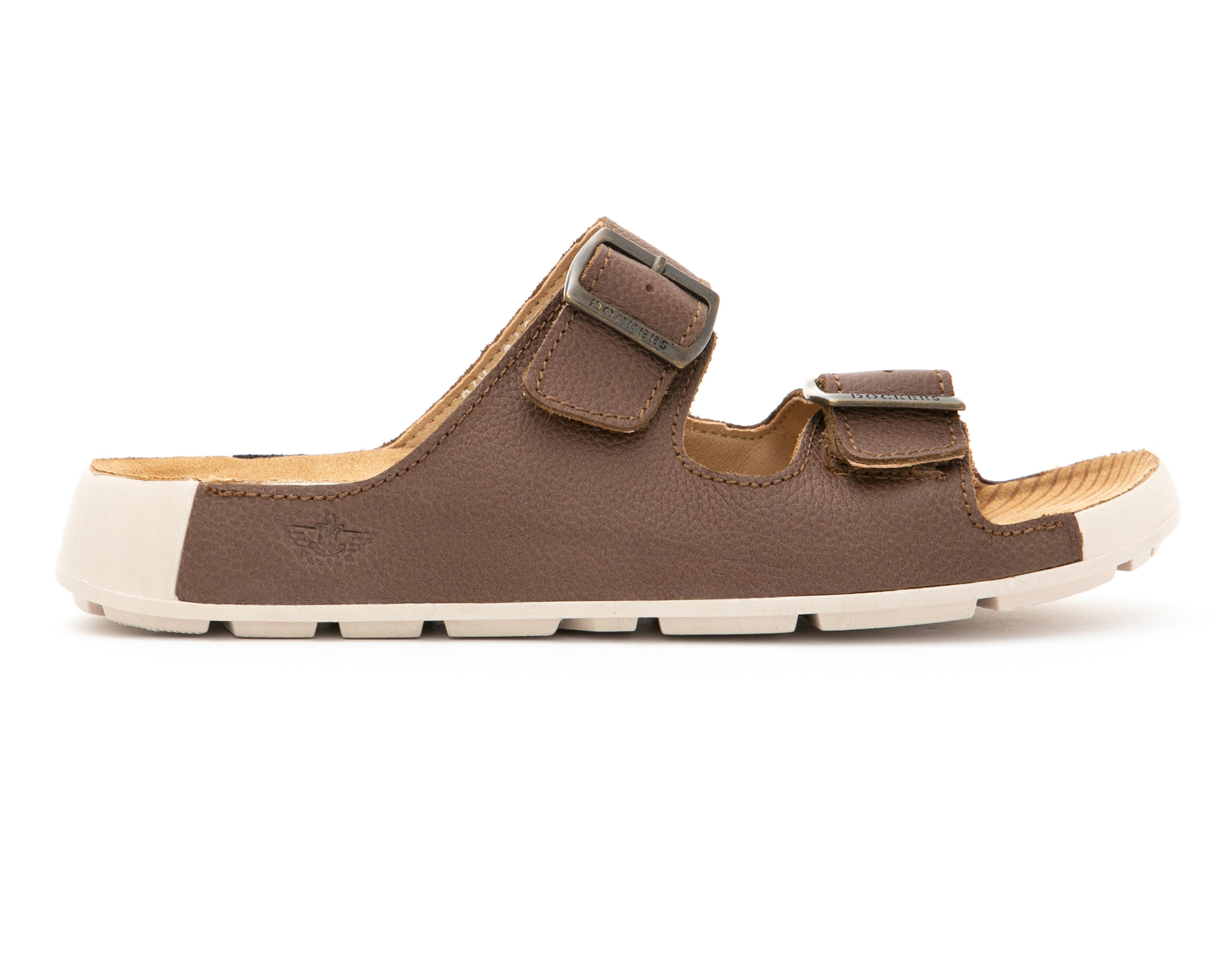 Foto 3 pulgar | Sandalias Casuales Dockers de Piel para Hombre