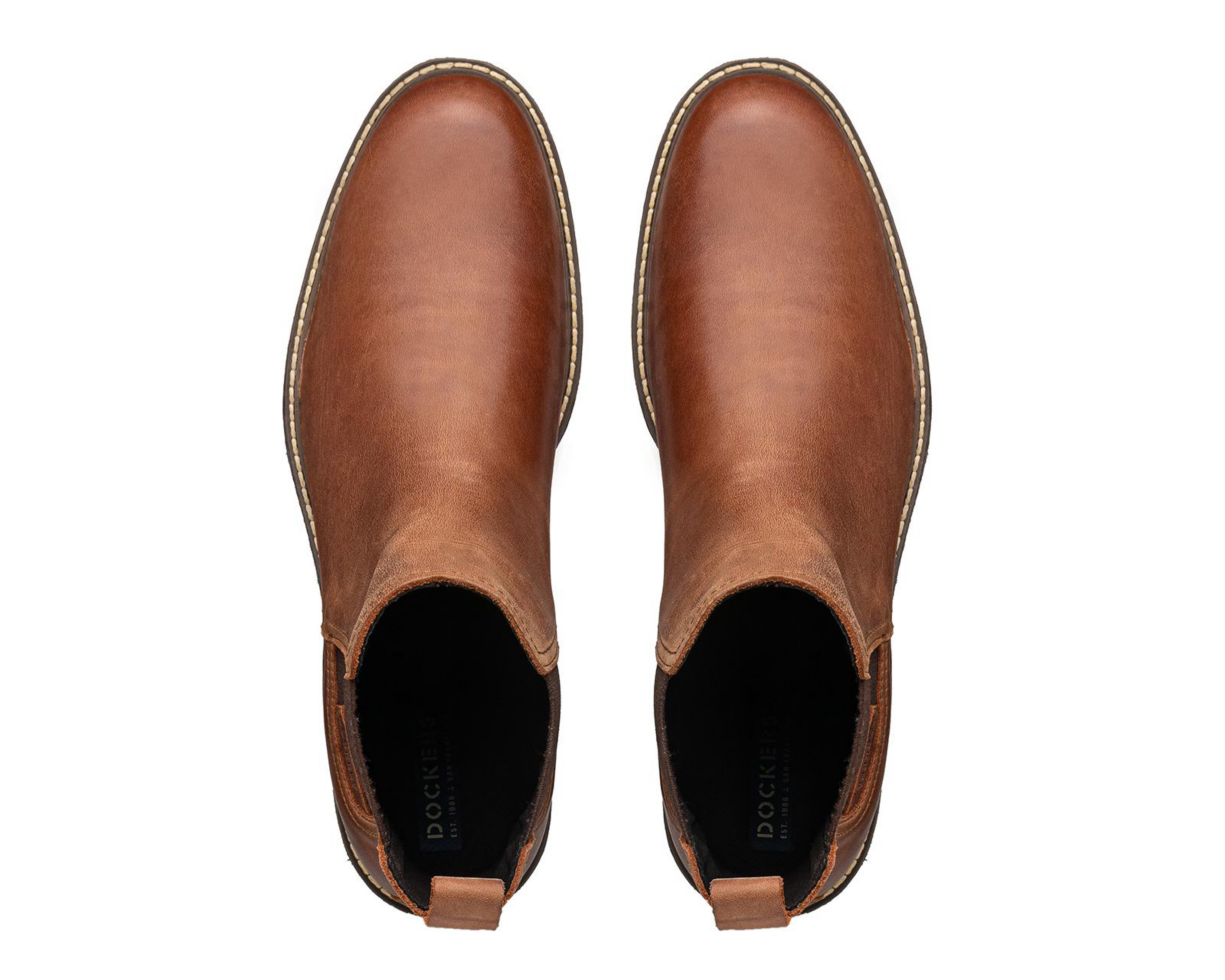 Foto 3 | Botas Casuales Dockers Maceratta de Piel para Hombre