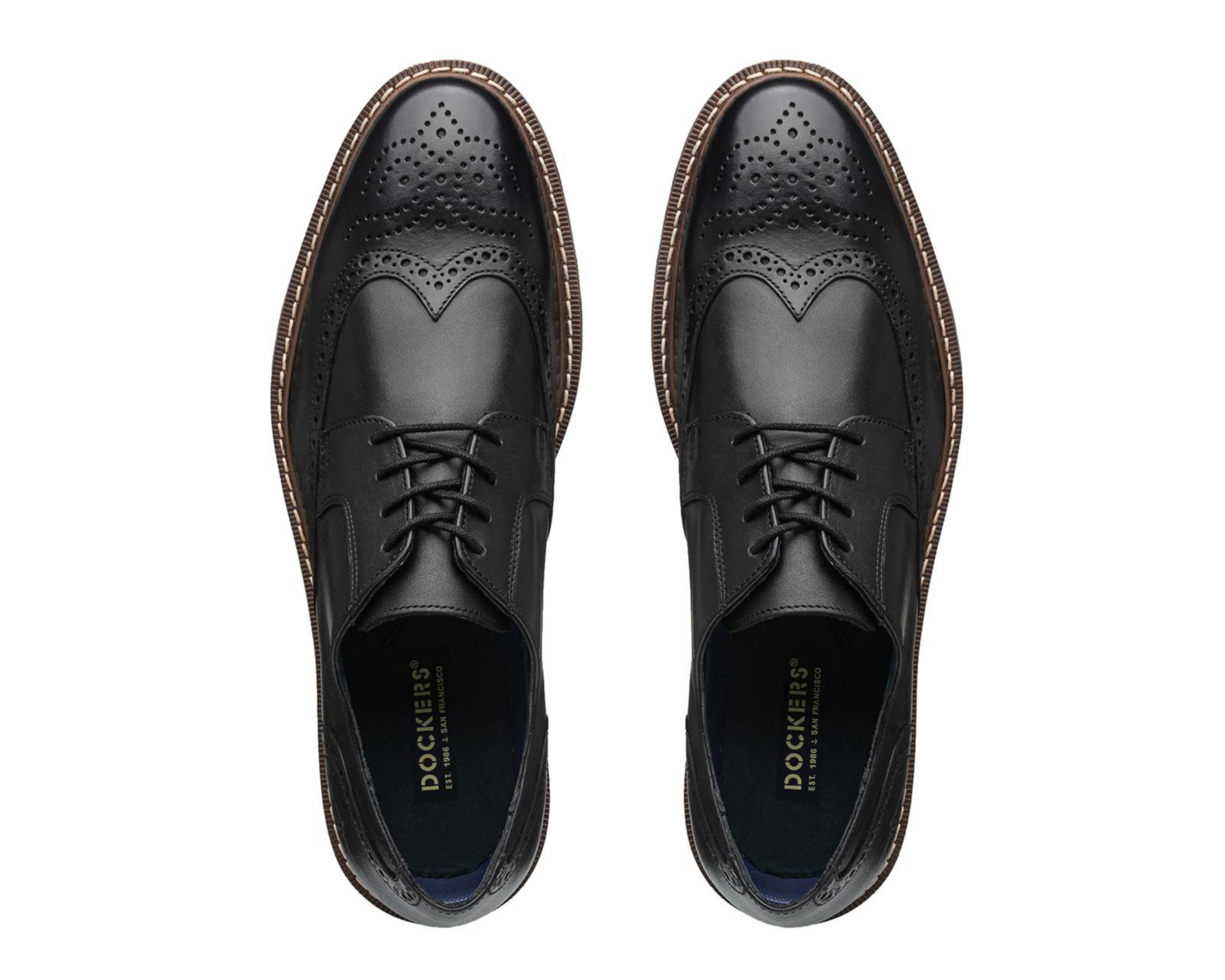 Foto 4 pulgar | Zapatos Casuales Dockers de Piel para Hombre