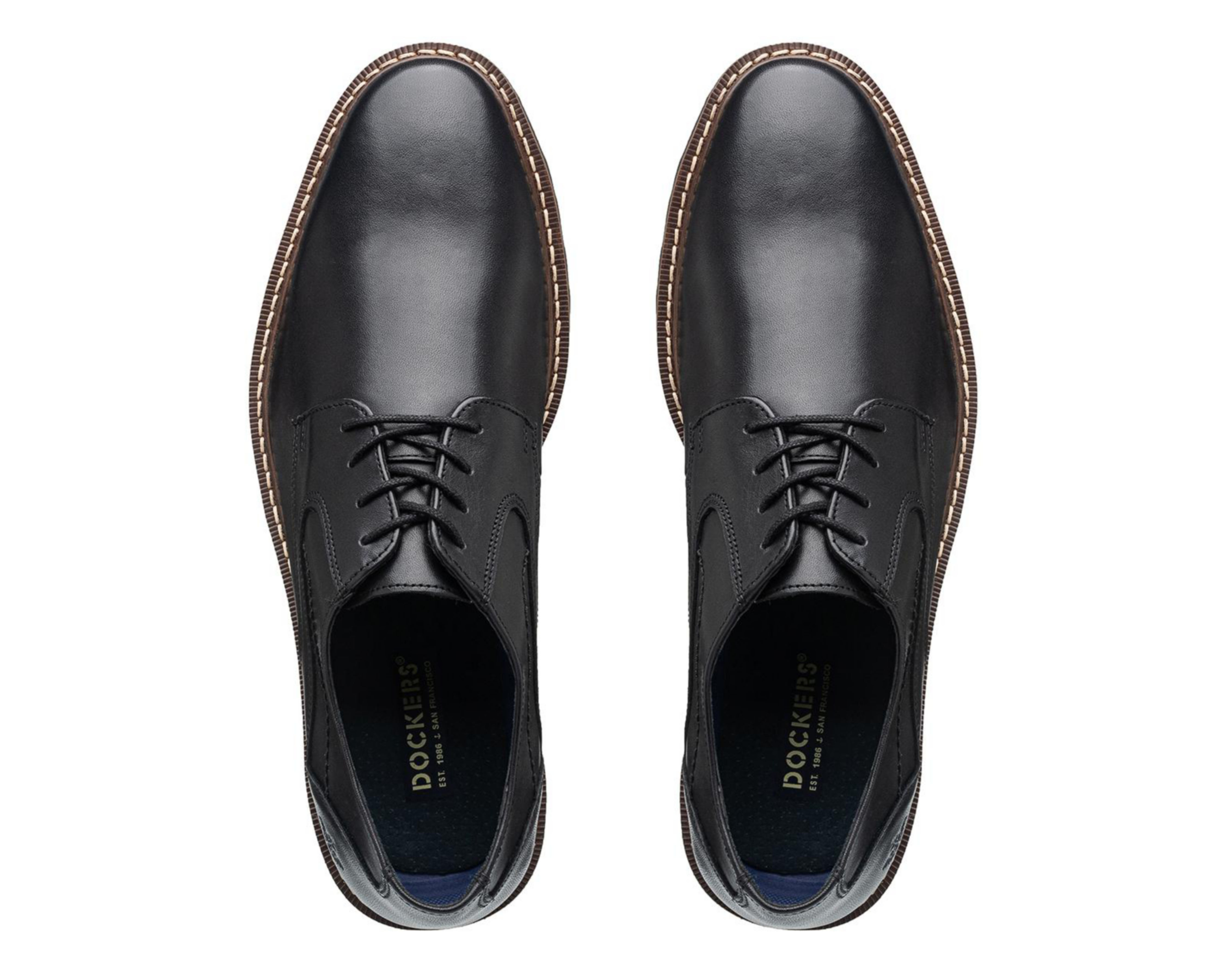 Foto 3 | Zapatos Casuales Dockers de Piel para Hombre