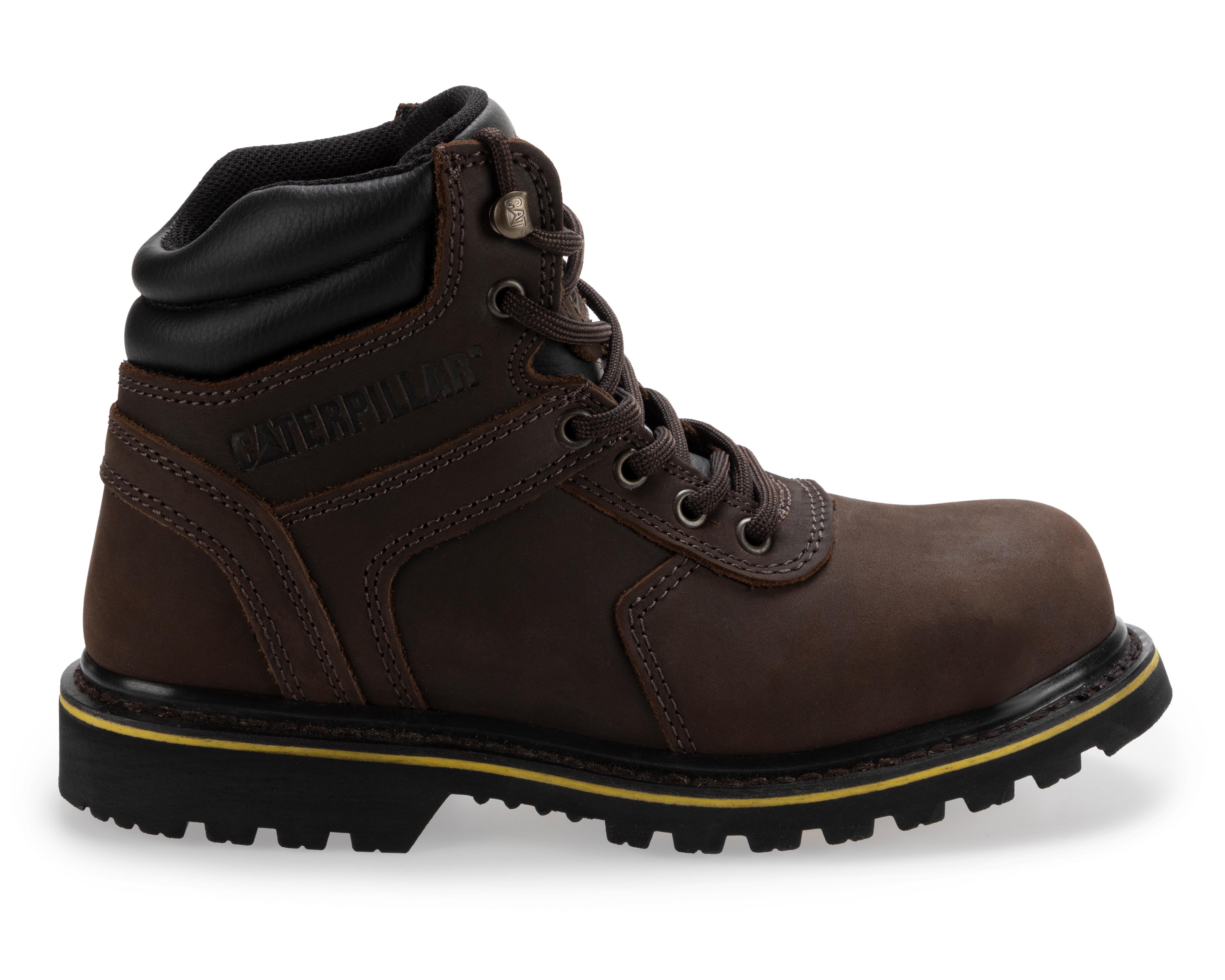 Foto 3 pulgar | Botas de Trabajo CAT de Piel para Hombre Certificada