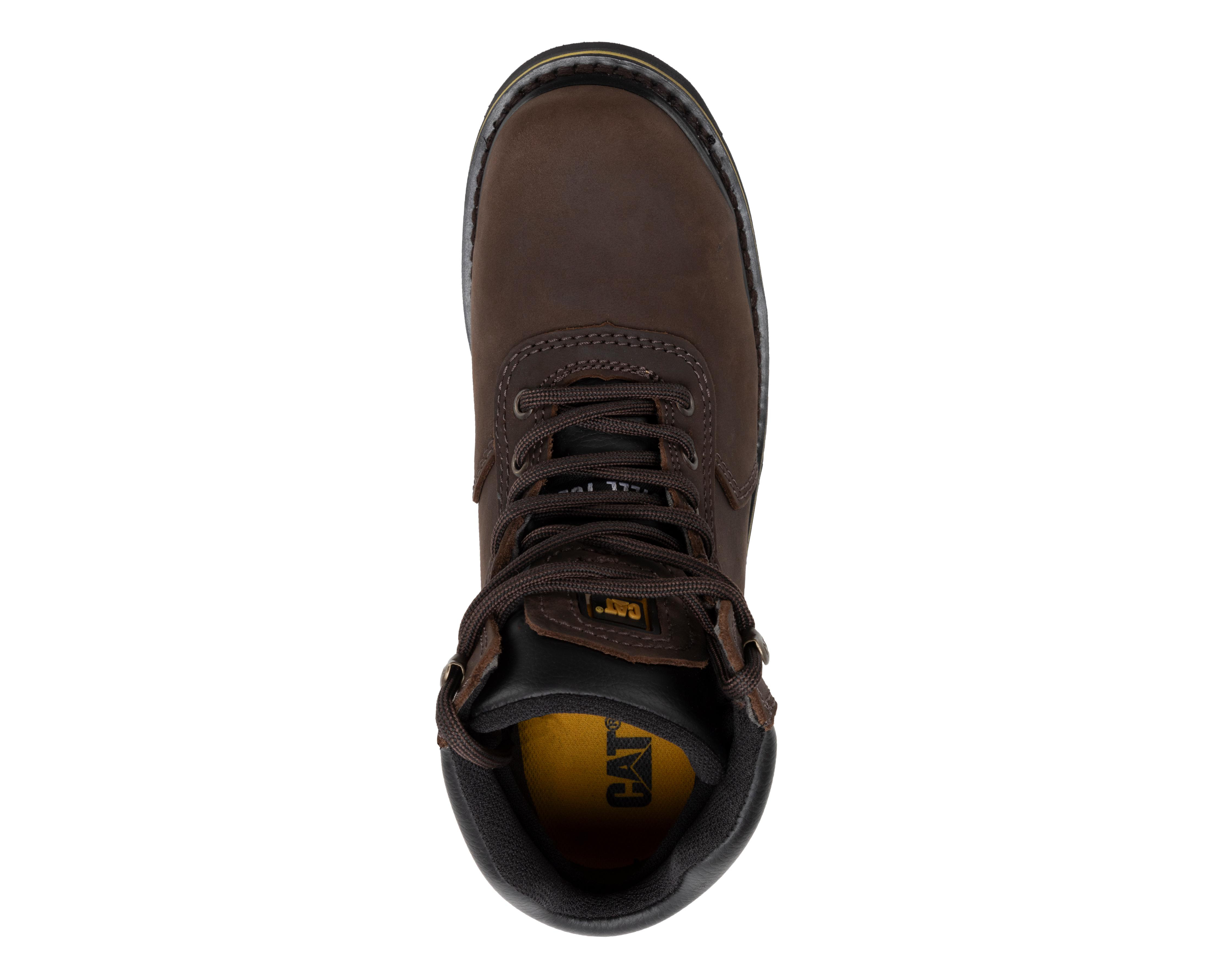 Foto 5 | Botas de Trabajo CAT de Piel para Hombre Certificada