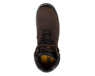 Foto 5 | Botas de Trabajo CAT de Piel para Hombre Certificada