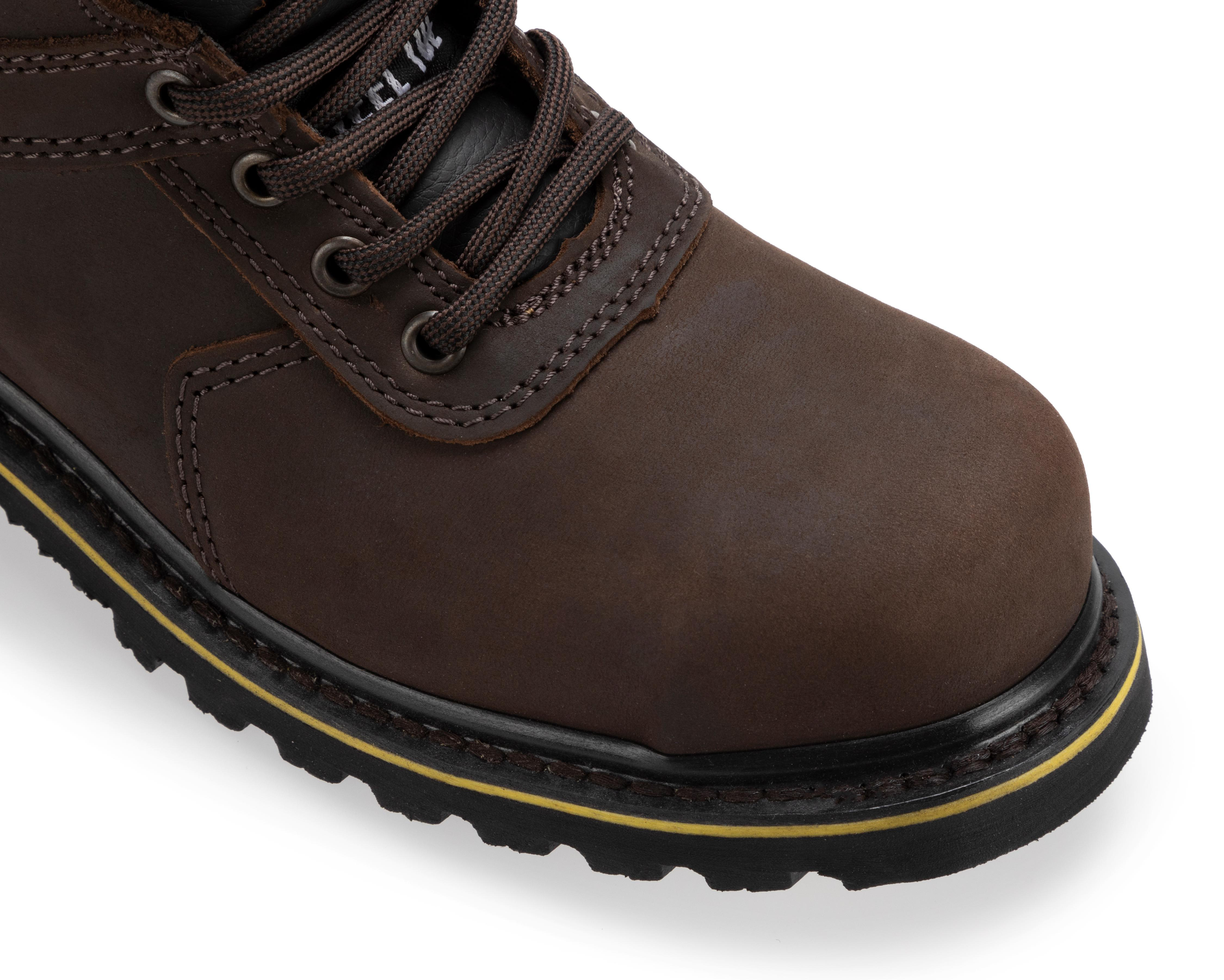 Foto 7 pulgar | Botas de Trabajo CAT de Piel para Hombre Certificada